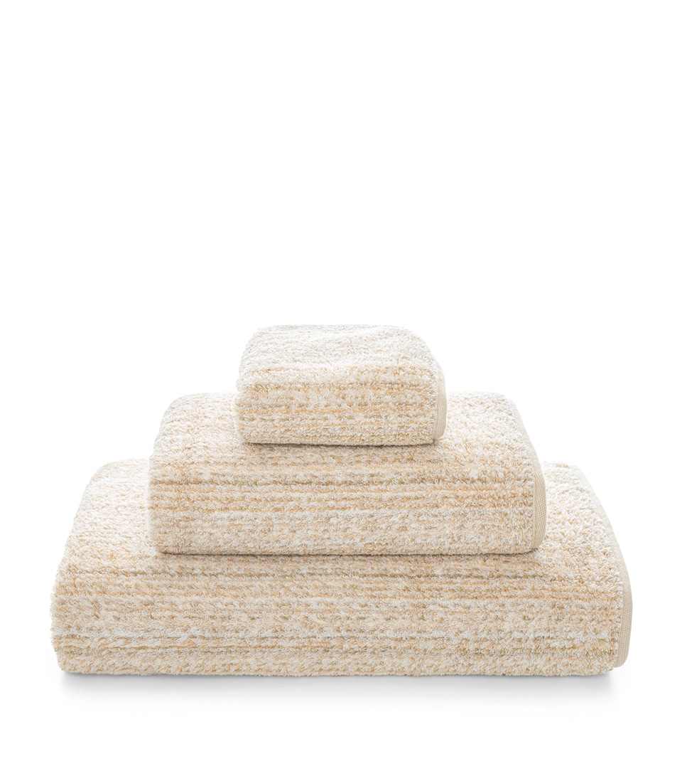 GRACCIOZA Porto Bath Sheet (95cm x 150cm) Snow/fog