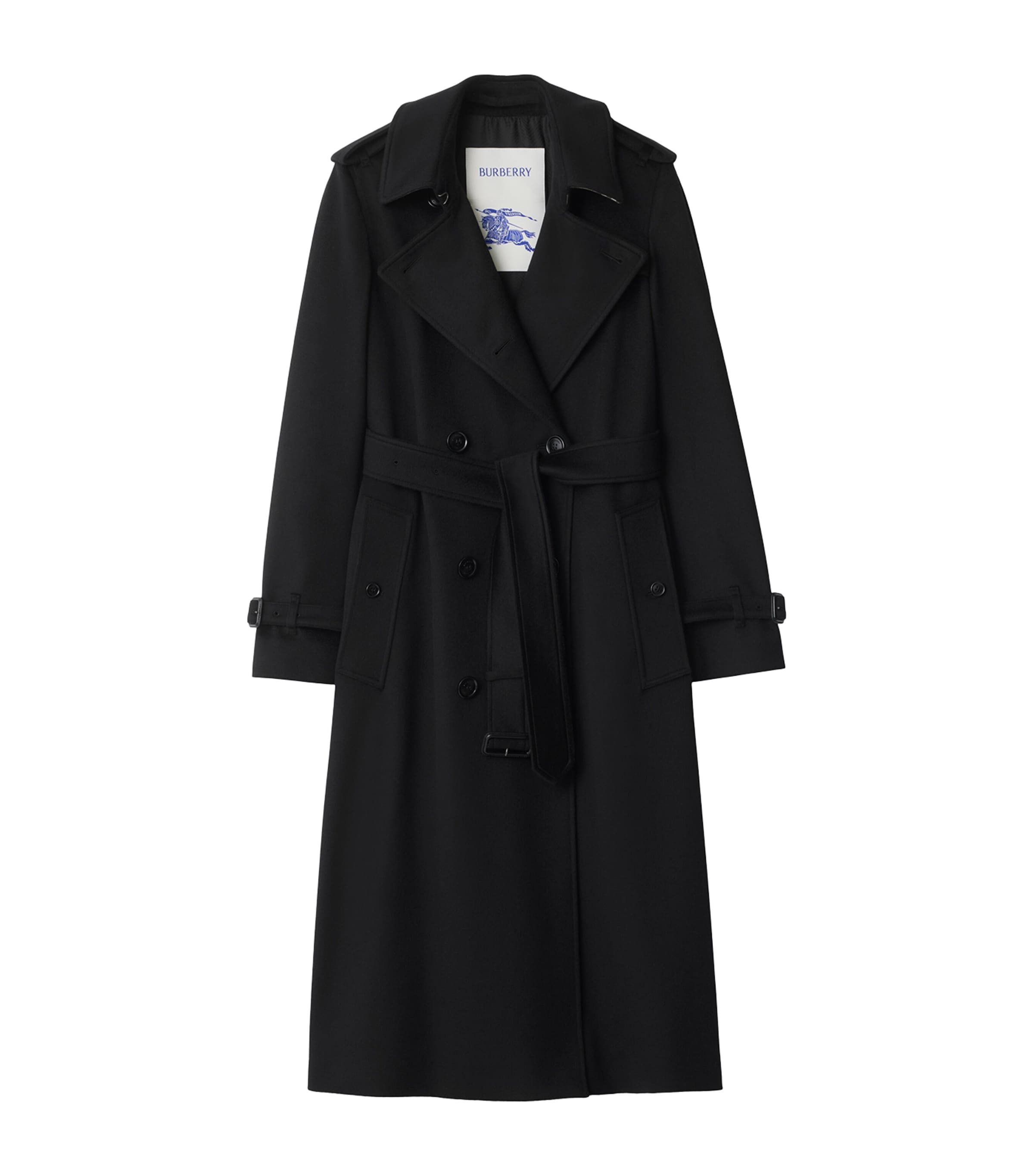 Cashmere Long Kensington Heritage Trench Coat