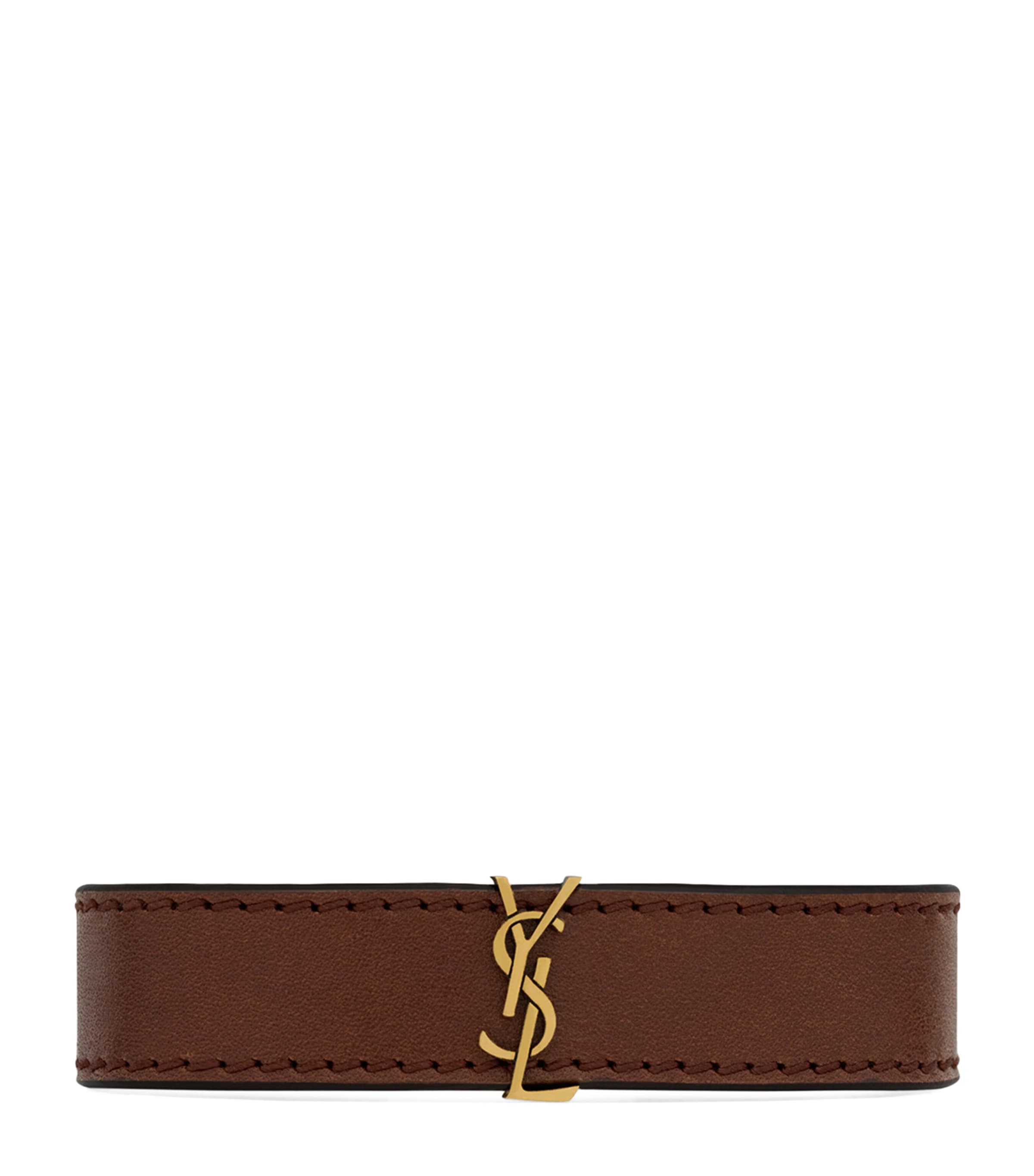 Leather Cassandre Bracelet