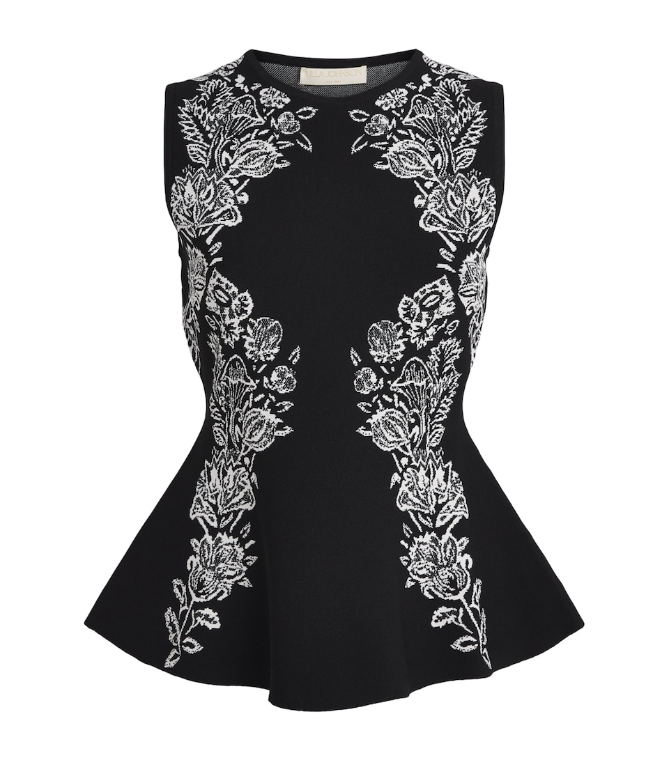 Jacquard Vanna Tank Top