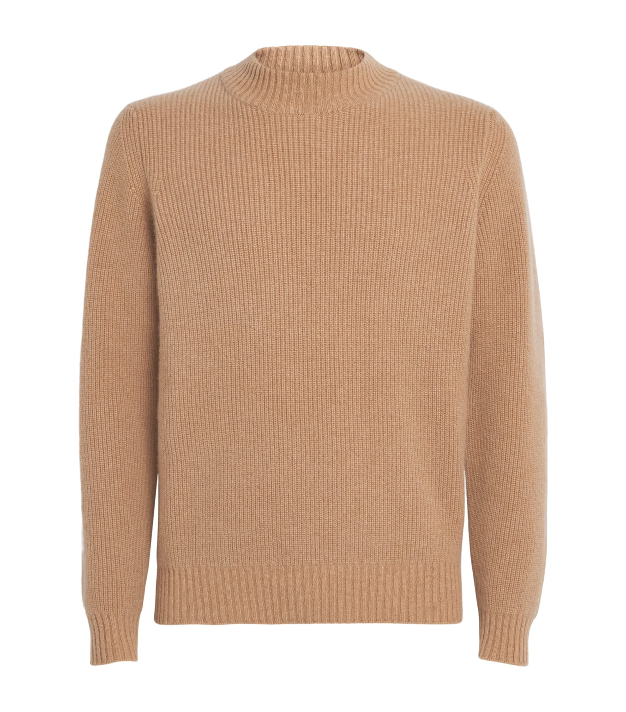 Fioroni Cashmere Mens Cashmere Ribbed Sweater