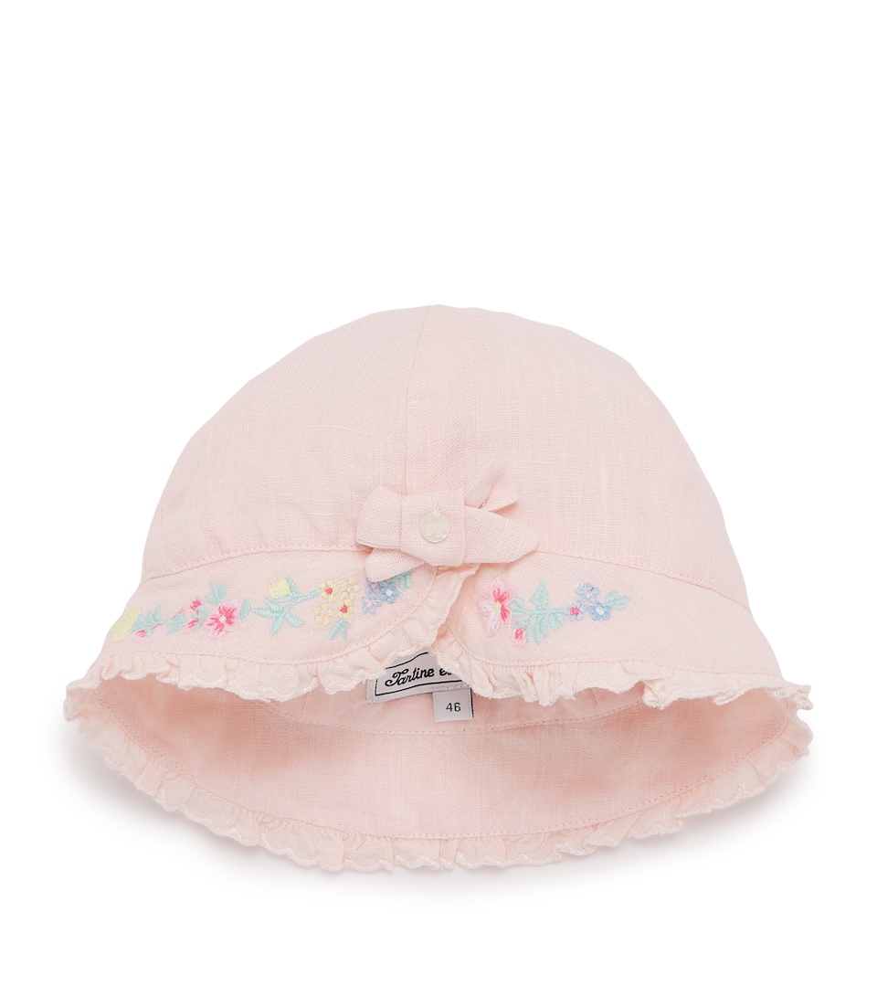 Cotton Embroidered Bonnet