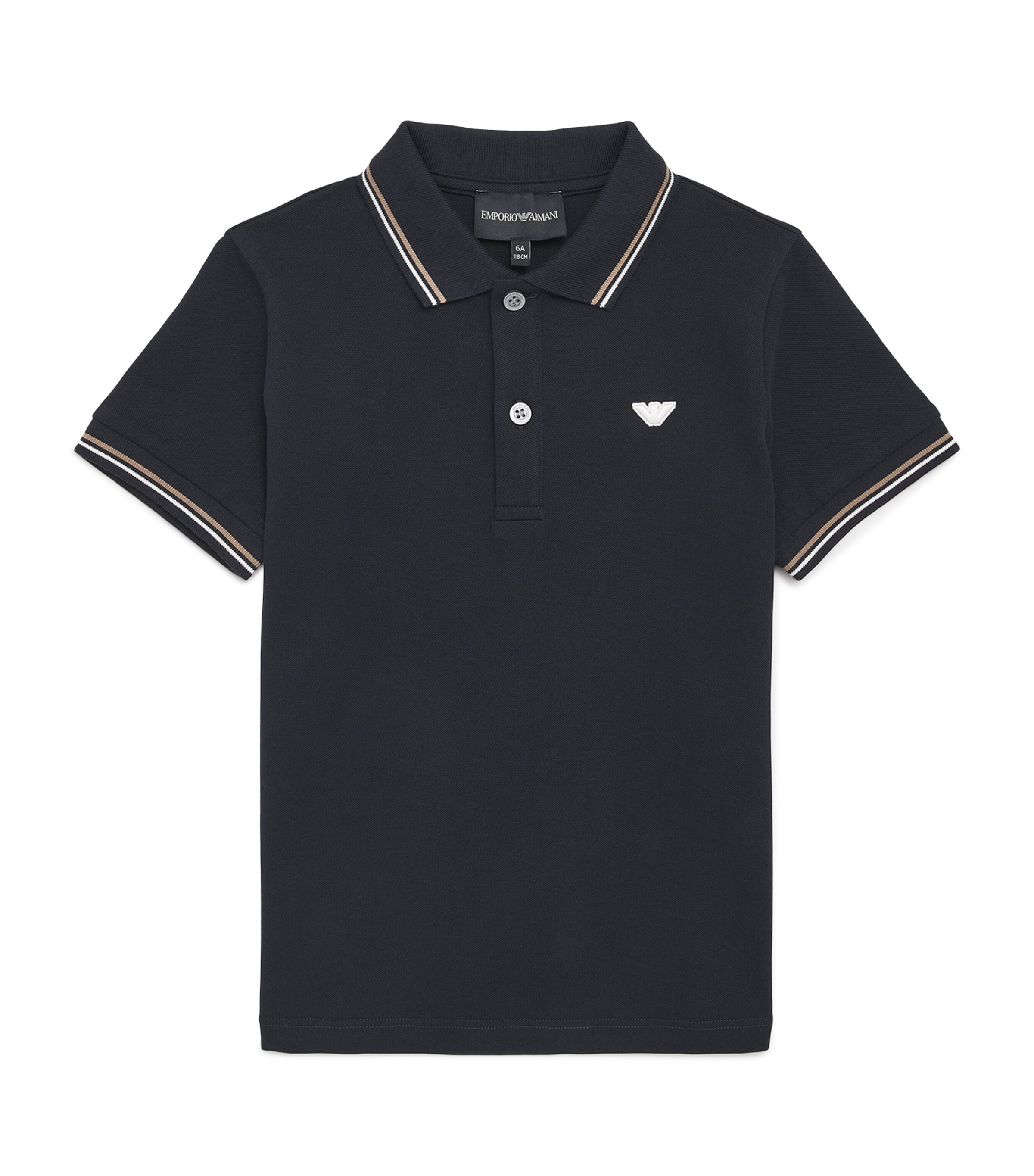 Stretch-Cotton Logo Polo Shirt (4-16 Years)
