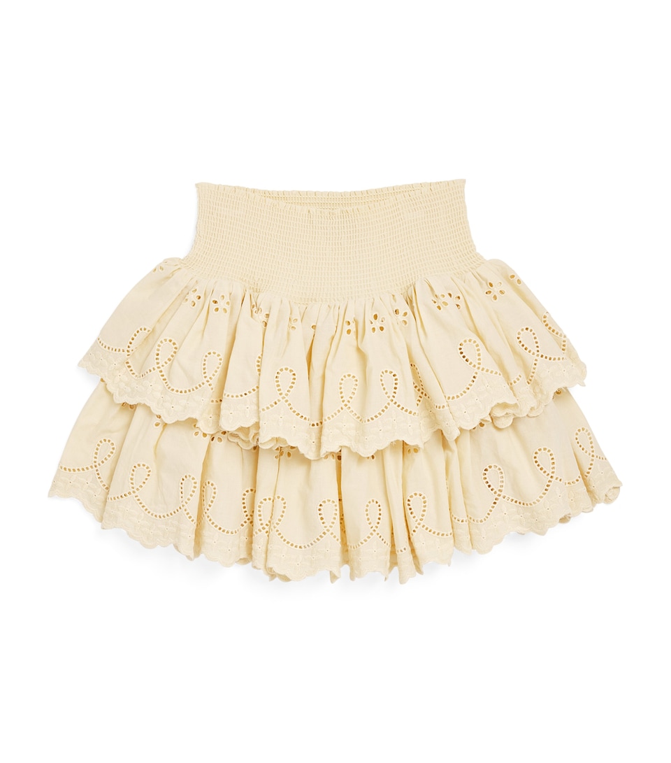 Organic Cotton Smocked Posey Skirt (5-10 Years)