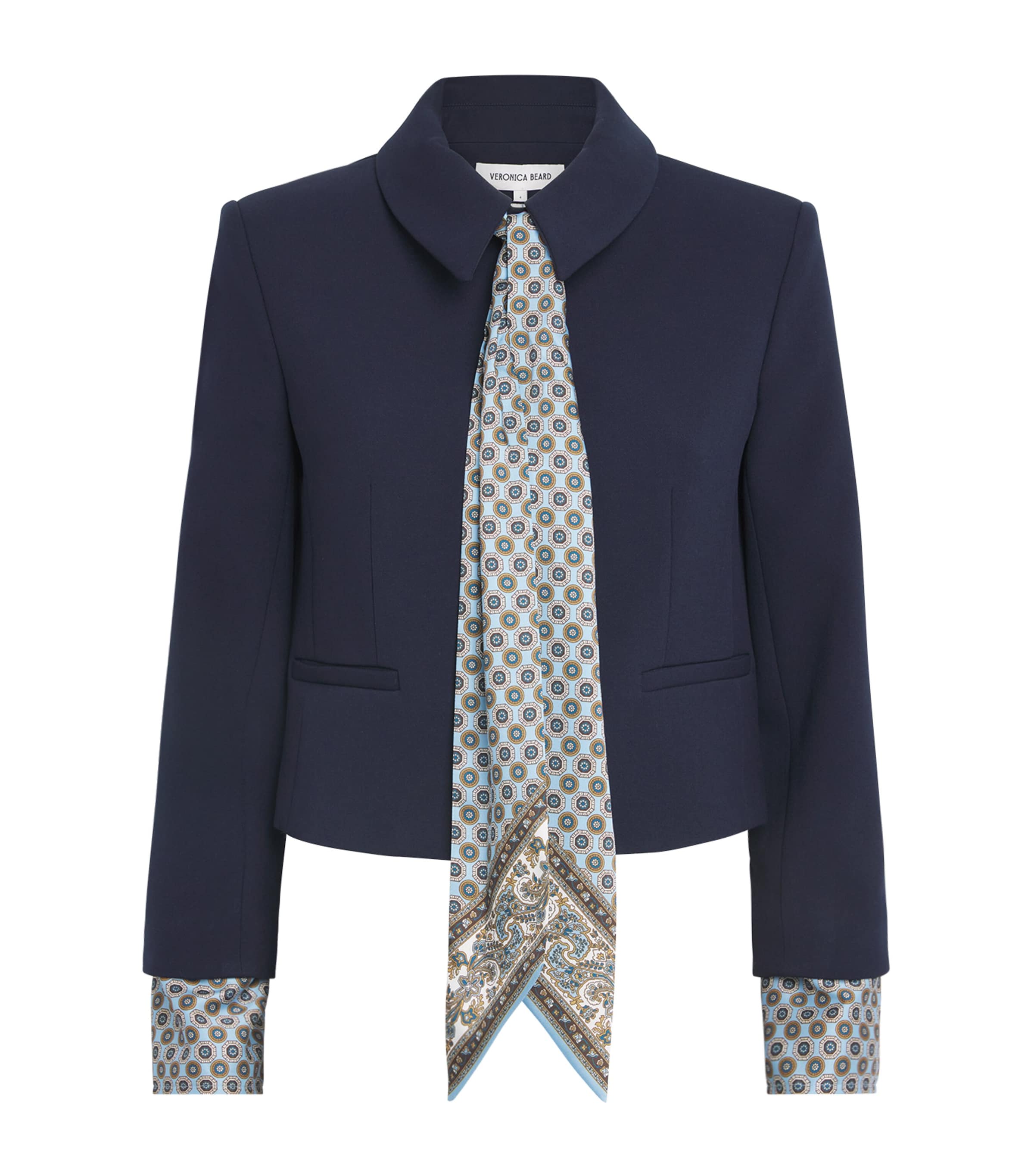 Scarf-Detail Ismena Jacket