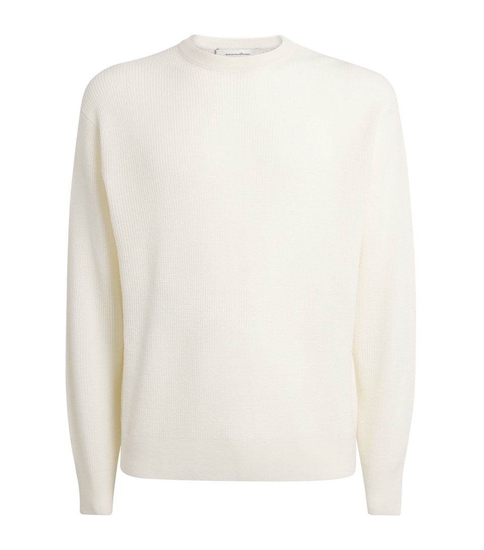 x Aaron Levine Merino-Cashmere Portland Sweater