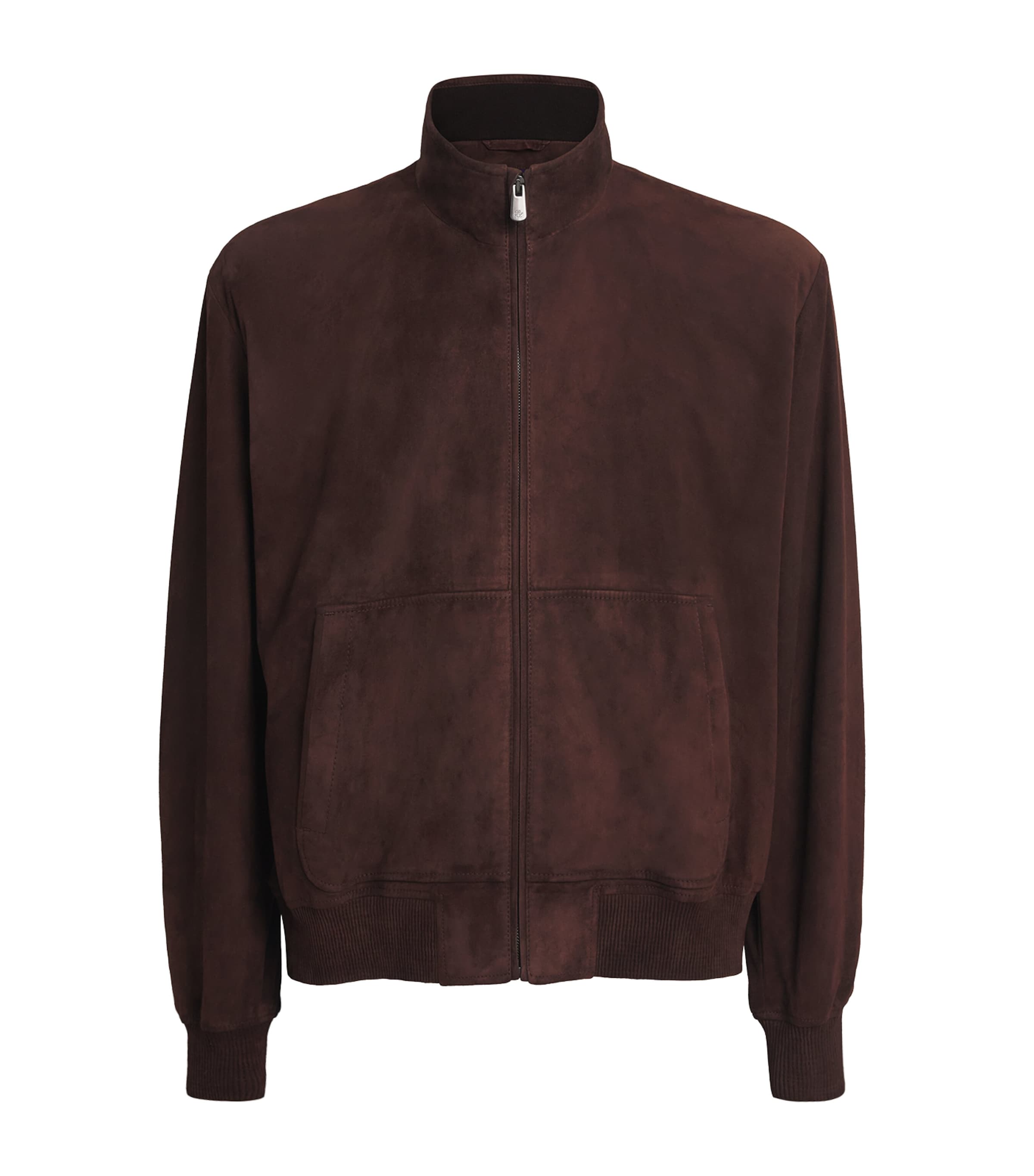 Suede Track Jacket