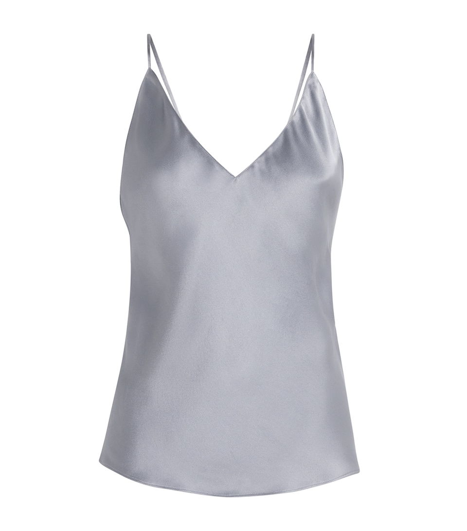 Silk V-Neck Cami Top