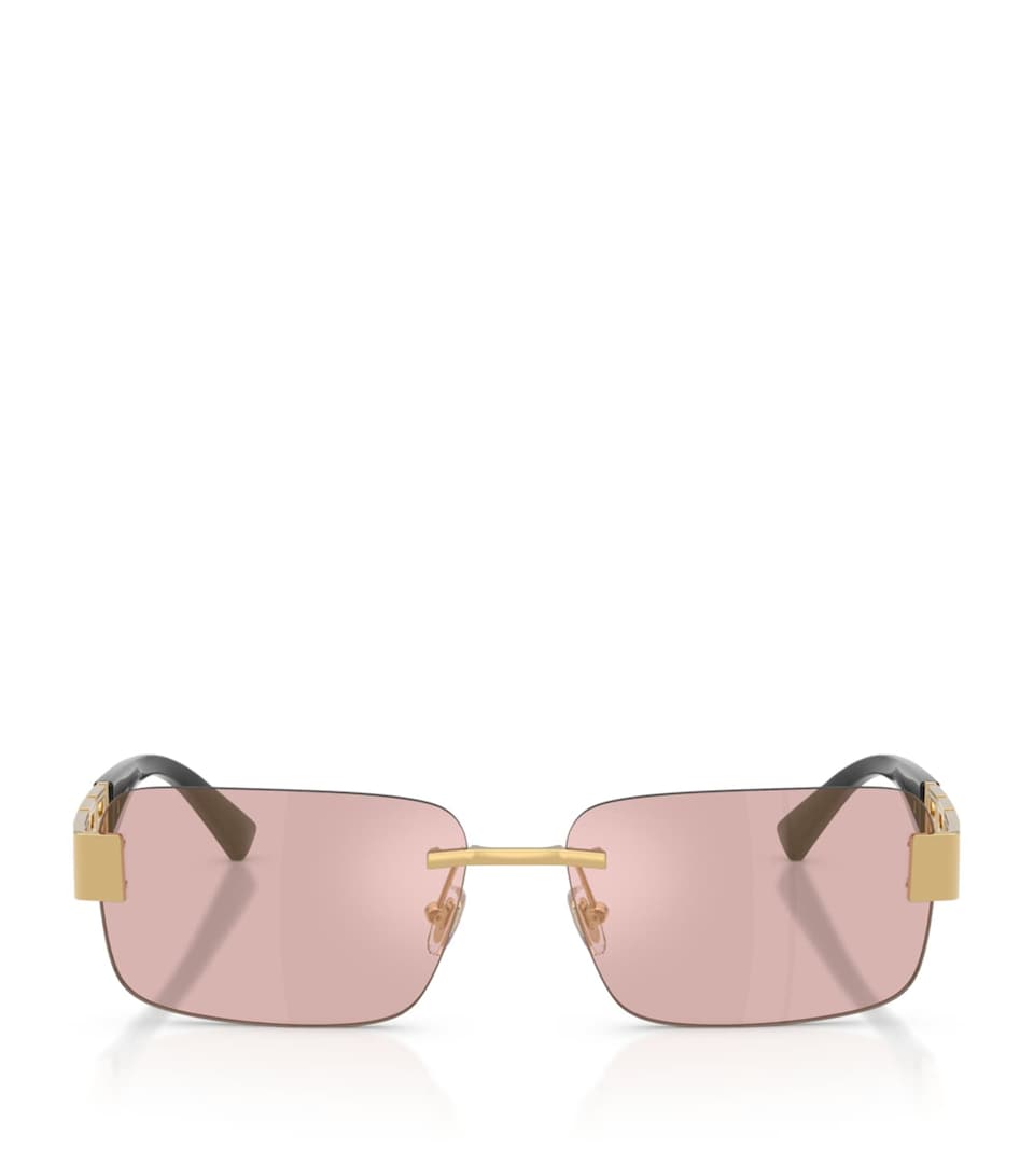 Metal Rectangular Sunglasses