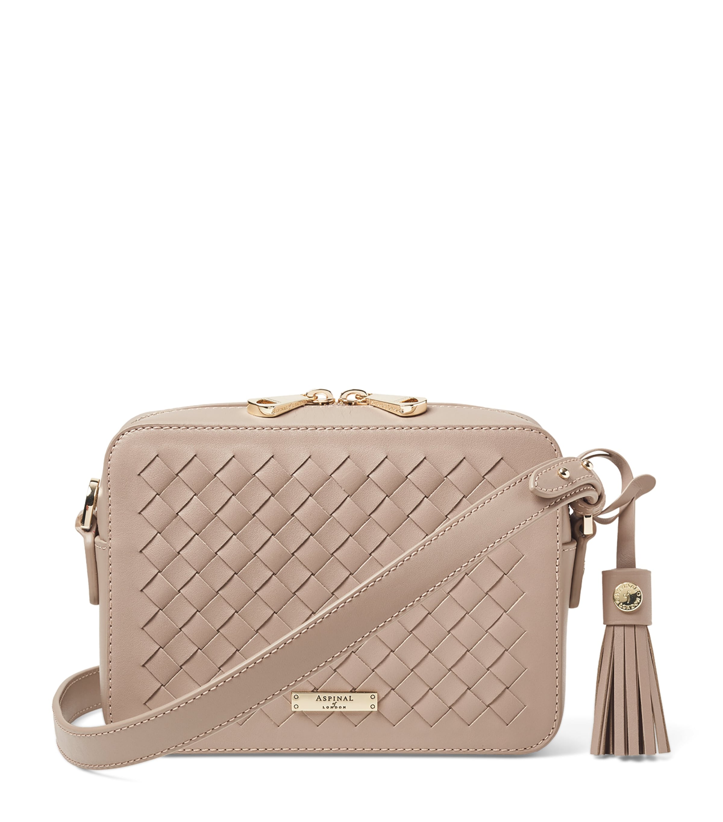 Leather Camera Cross-Body Bag