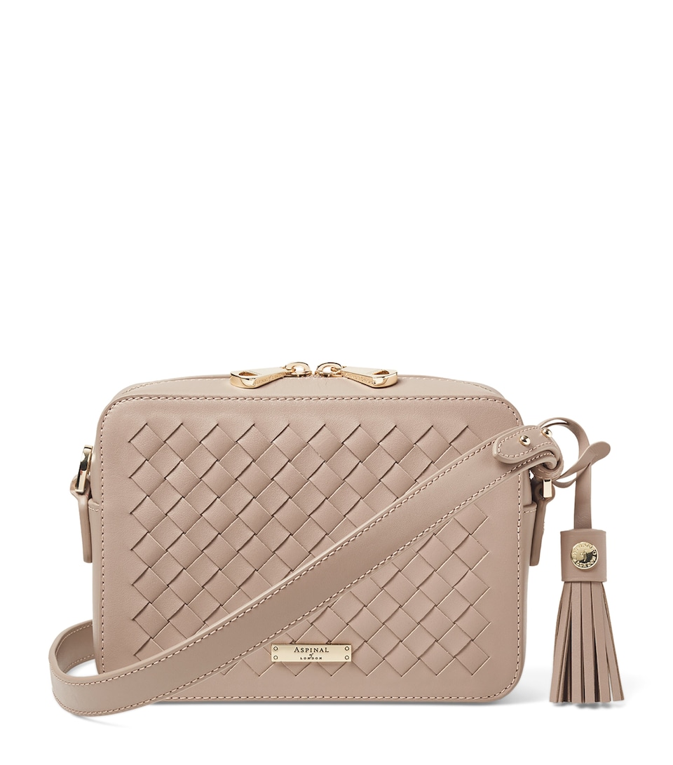 Leather Camera Cross-Body Bag