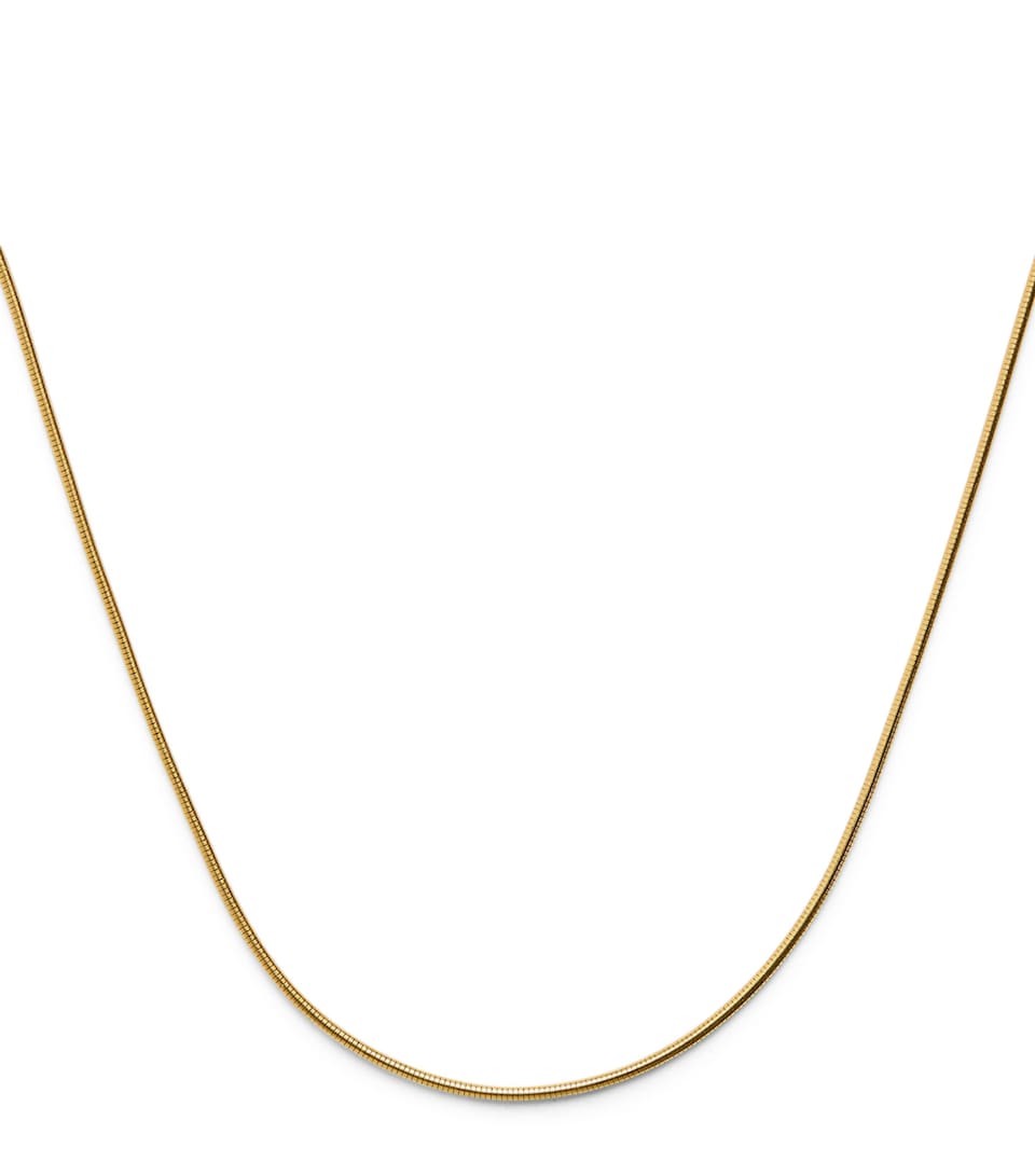 Yellow Gold Cascade Chain Necklace