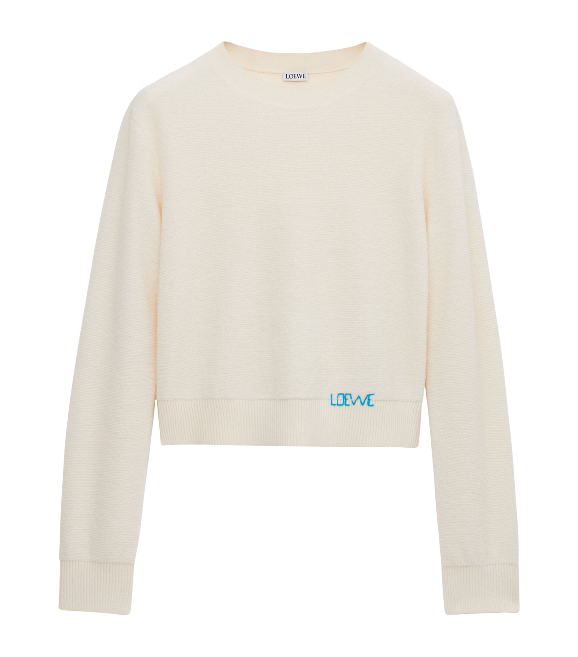 Wool-Blend Embroidered Sweater