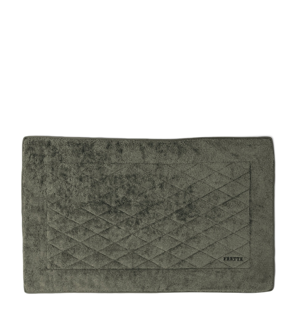 Frette Unito Bath Mat (54cm x 87cm) Verdigris