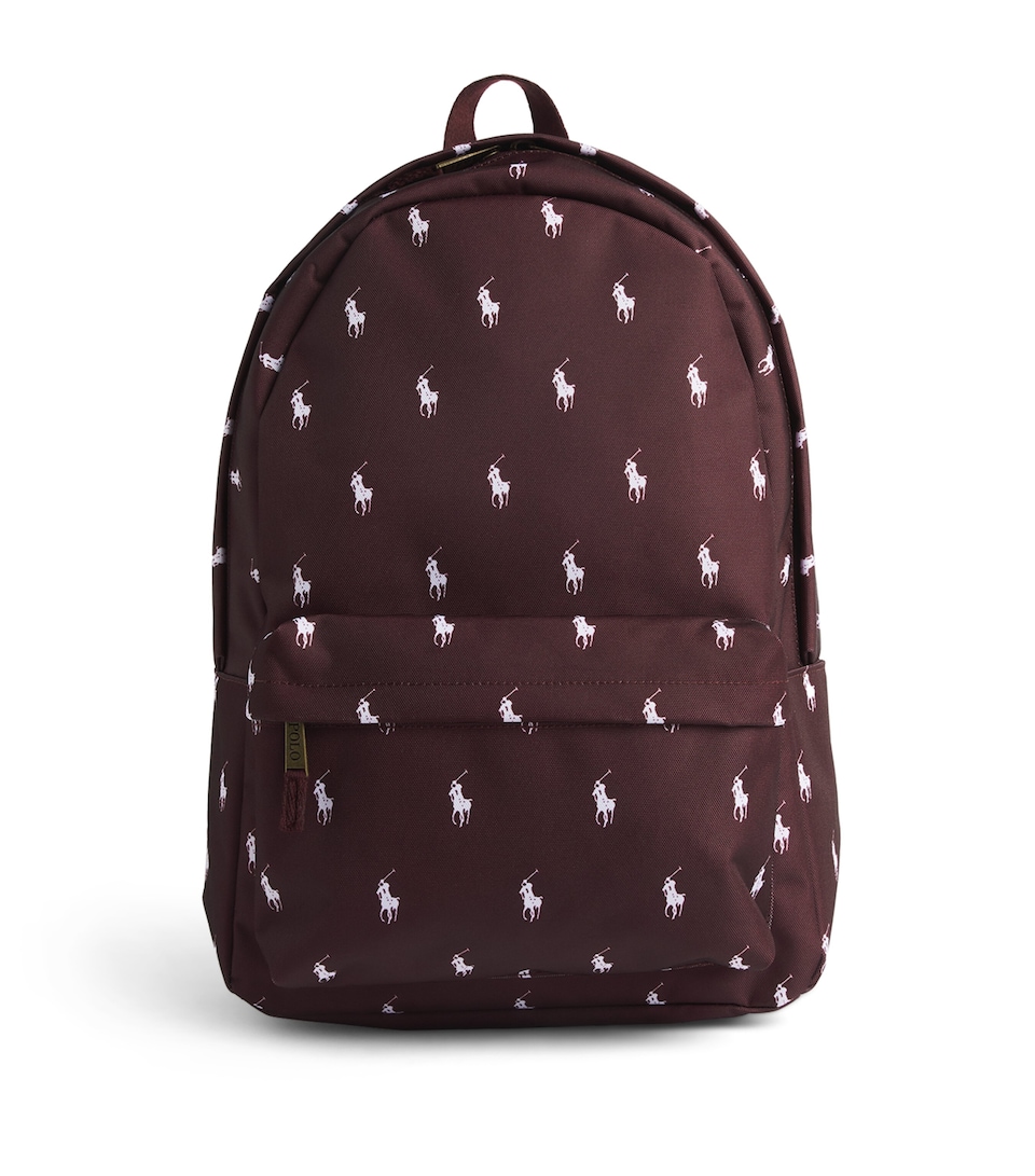 Ralph Lauren Kids Polo Pony Backpack Red