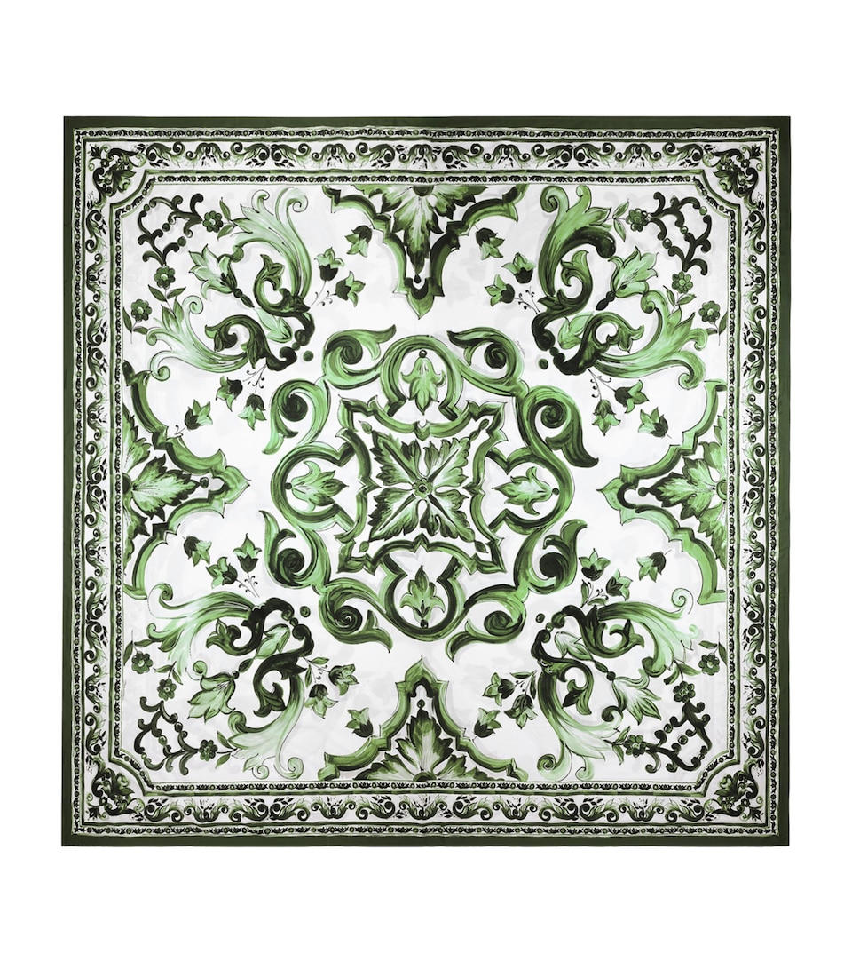 Cotton Majolica King Fitted Sheet (300cm x 300cm)