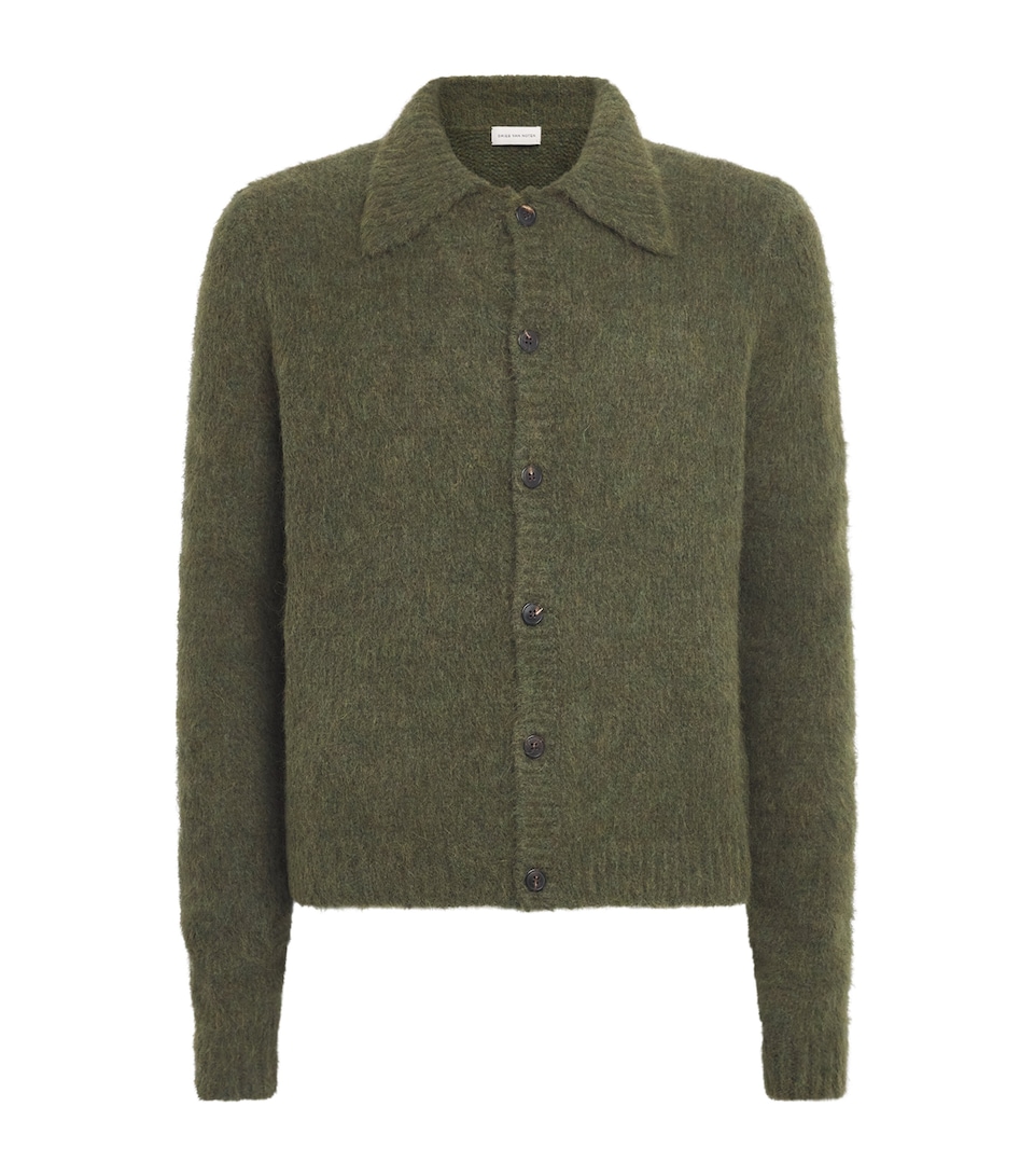 DRIES VAN NOTEN Mens Alpaca-Blend Mora Cardigan