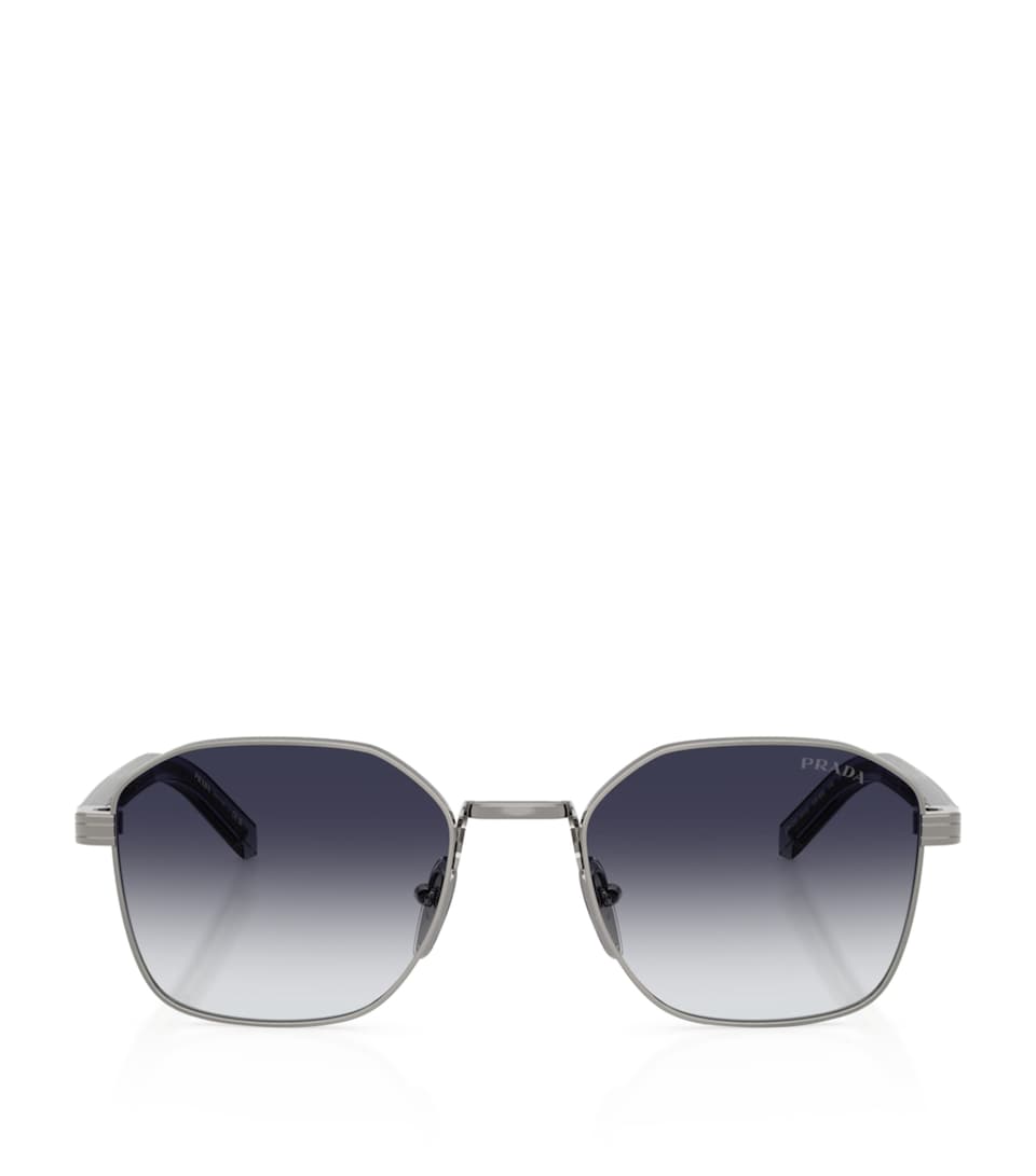 Metal Geometric Sunglasses