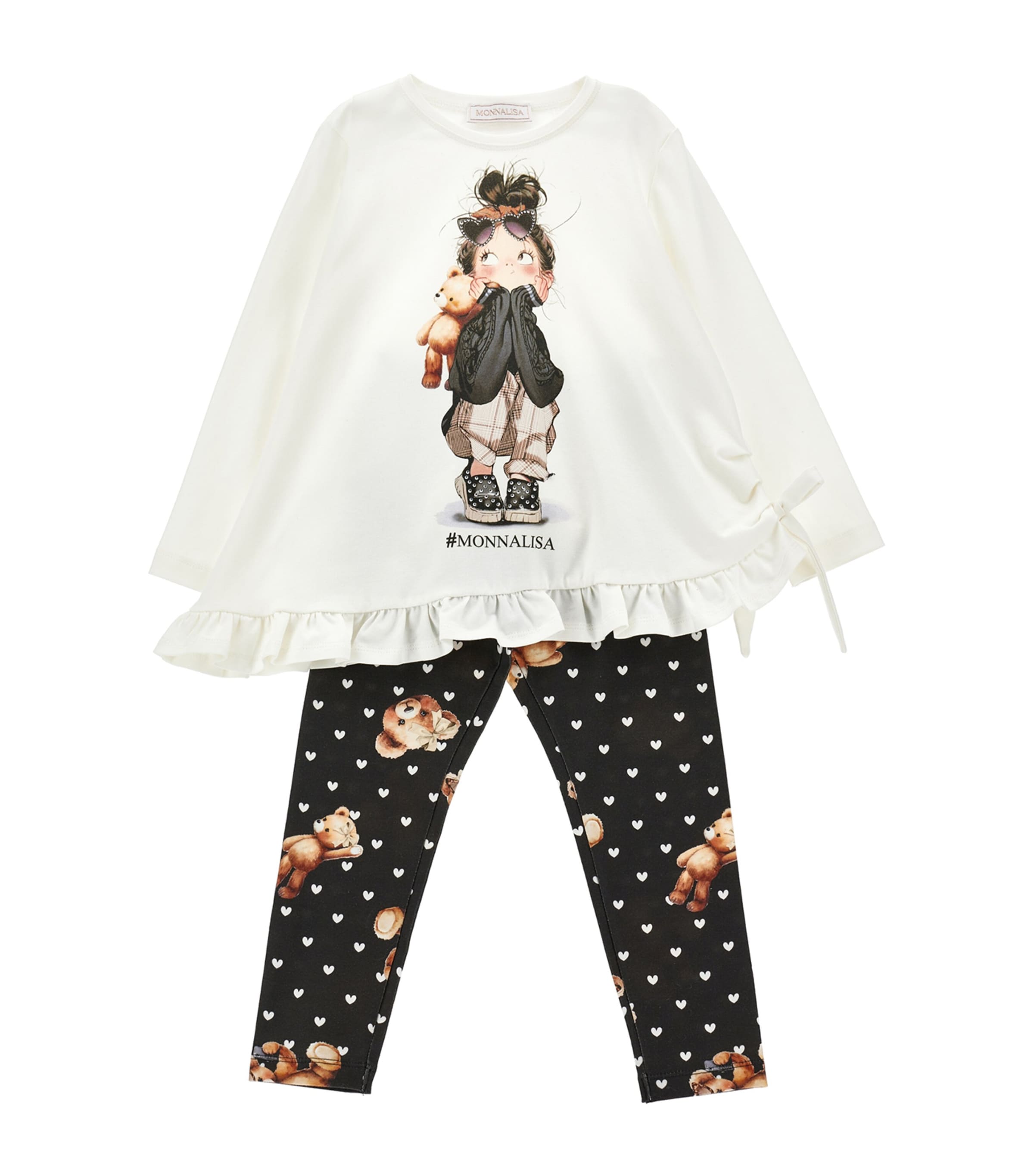 Graphic Maxi T-Shirt and Leggings Set (2-12 Years)