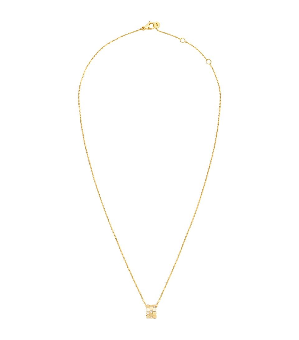 Yellow Gold and Diamond Bee de Chaumet Necklace