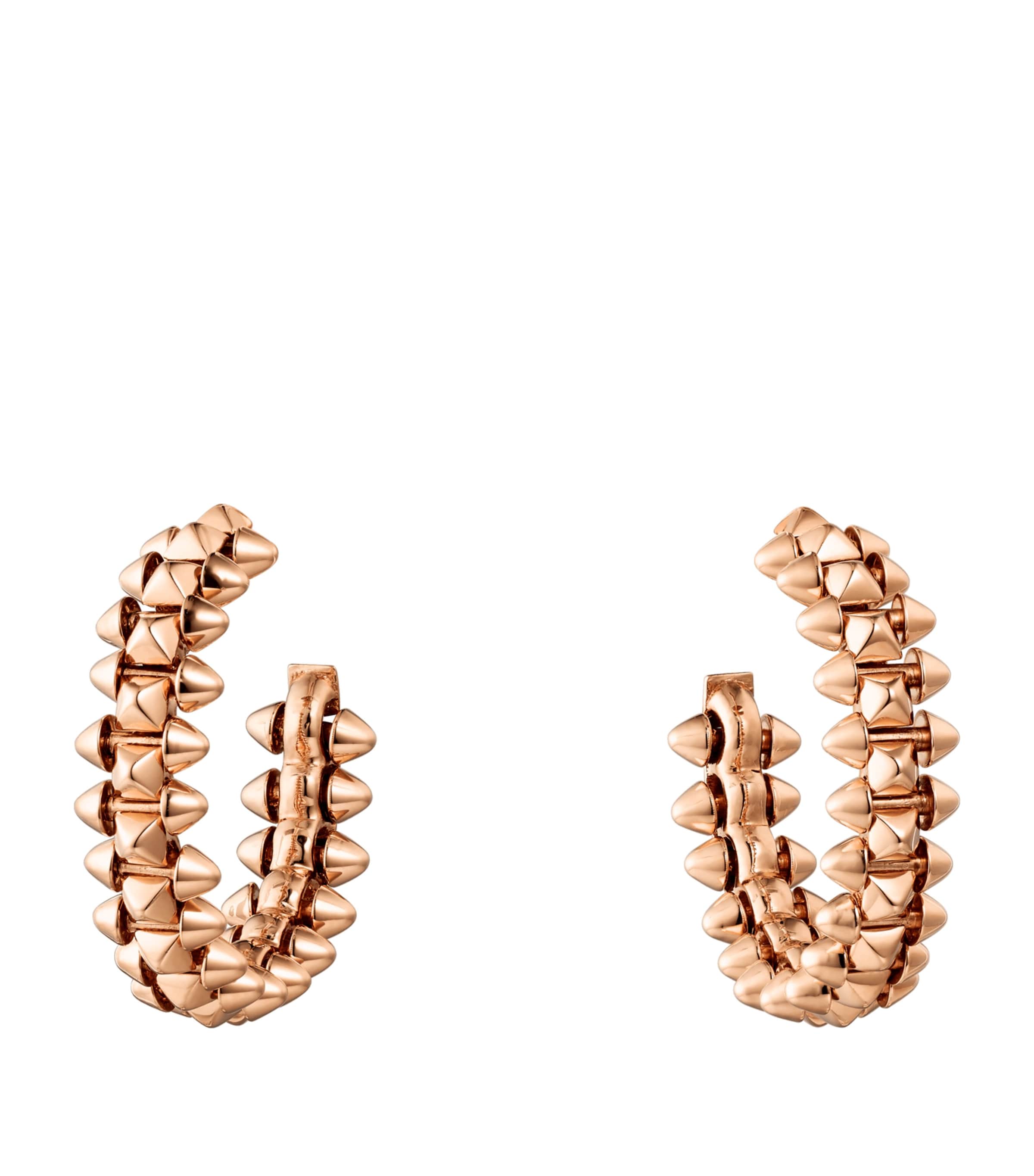 Cartier Rose Gold Clash de Cartier Hoop Earrings Rose Gold