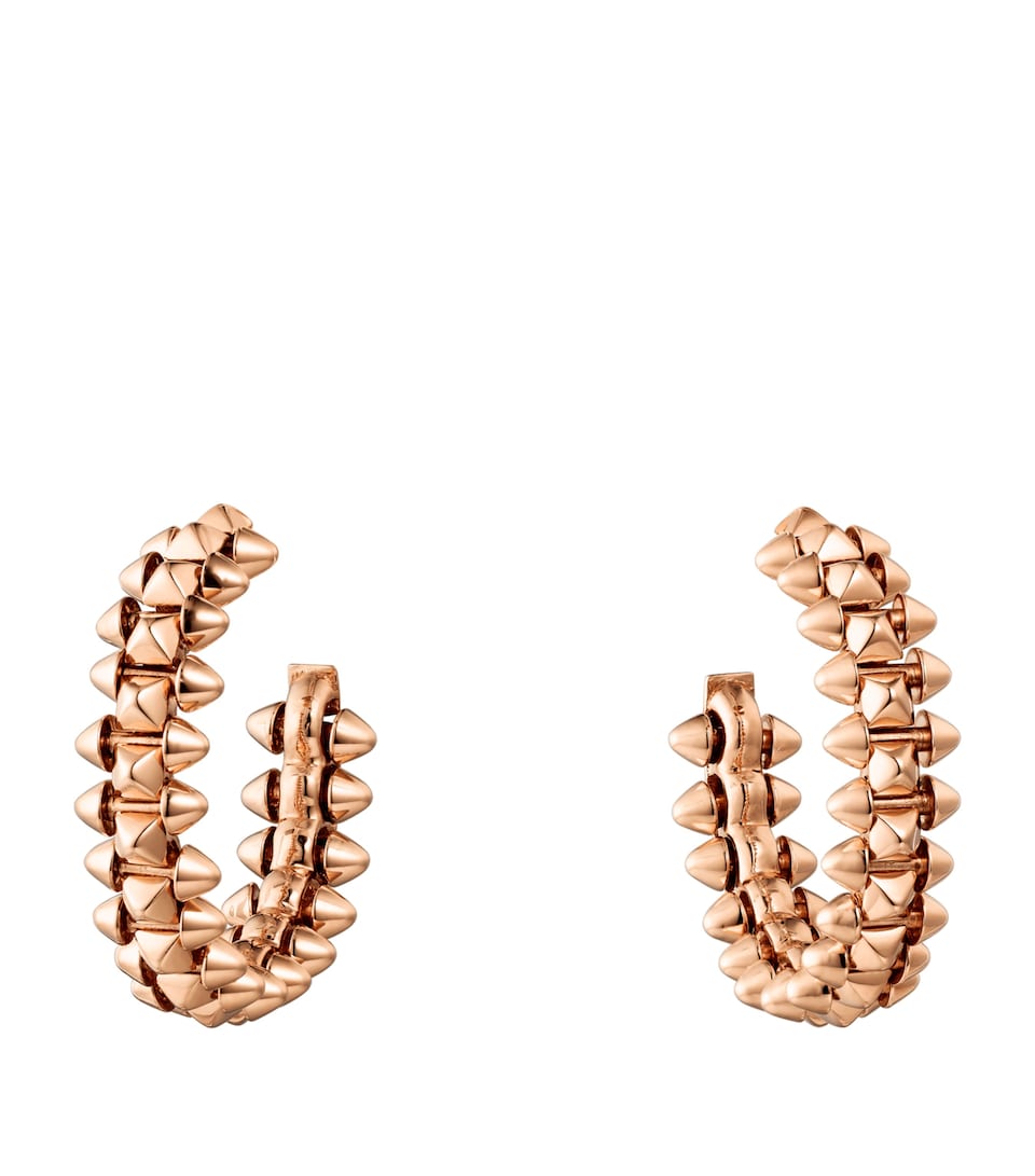 Cartier Rose Gold Clash de Cartier Hoop Earrings Rose Gold