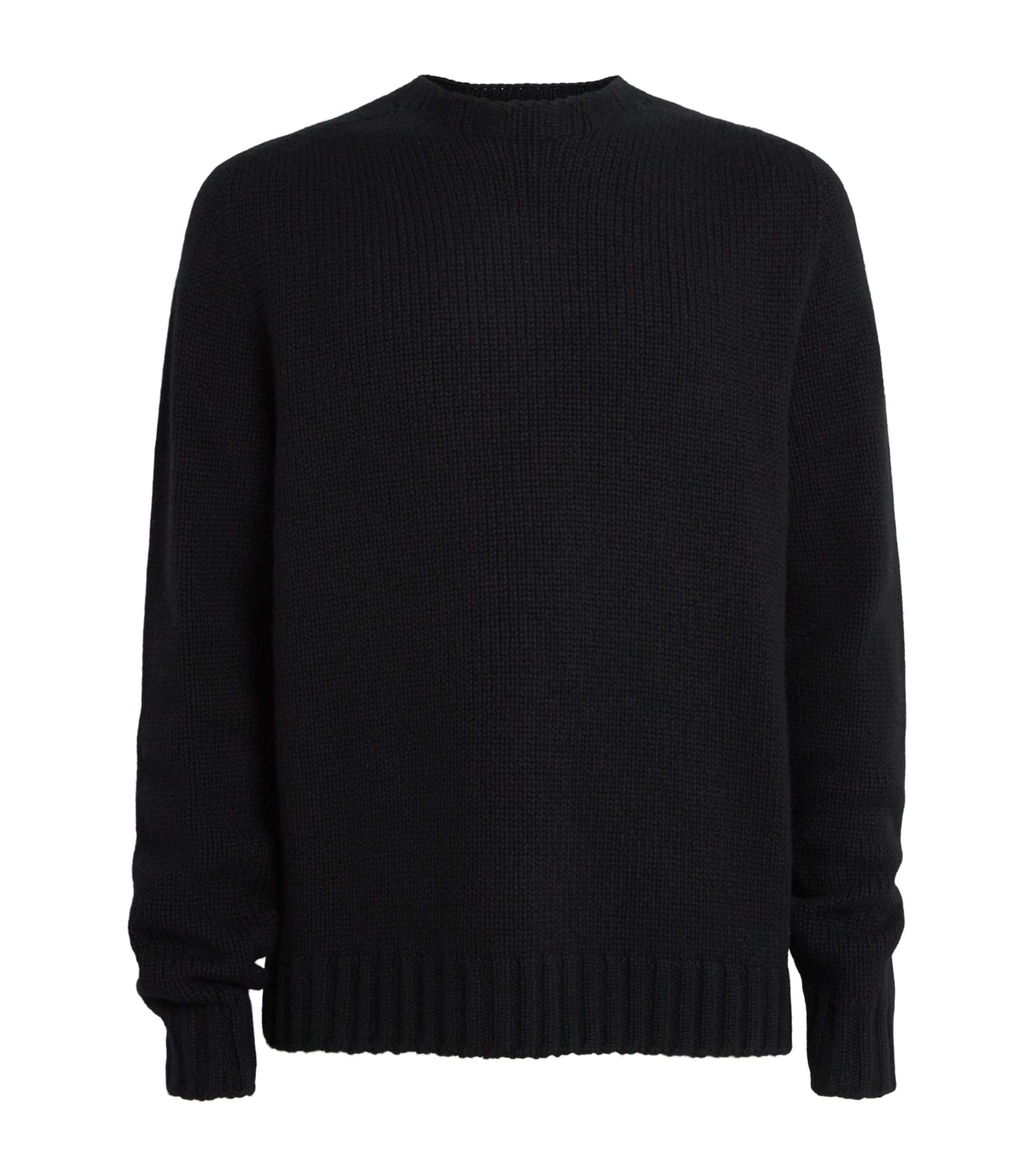 Canada Goose Mens Recycled Cashmere-Merino Wool Easton Sweater Black