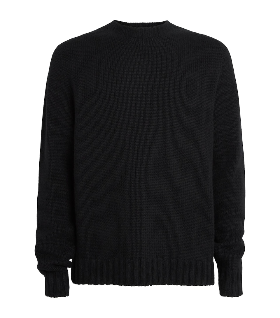 Canada Goose Mens Recycled Cashmere-Merino Wool Easton Sweater Black