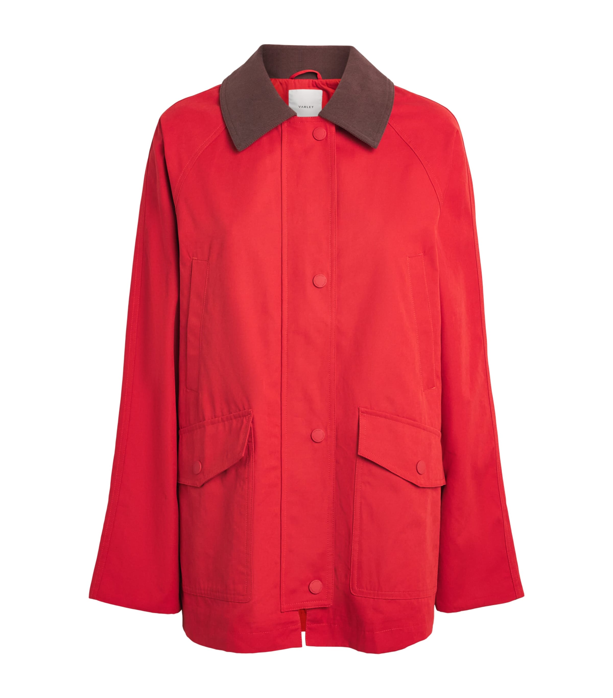 Varley Womens Rylan Parka Washed Red