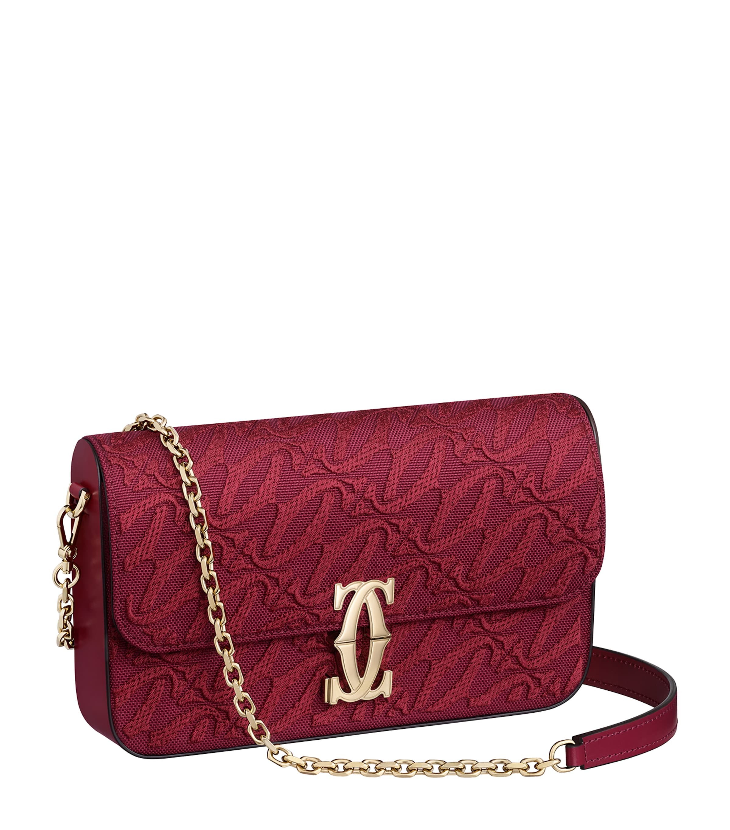 Leather Mini C de Cartier Shoulder Bag