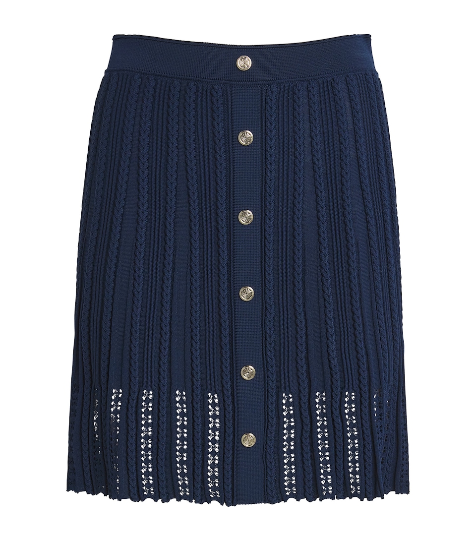 Knitted Mini Skirt