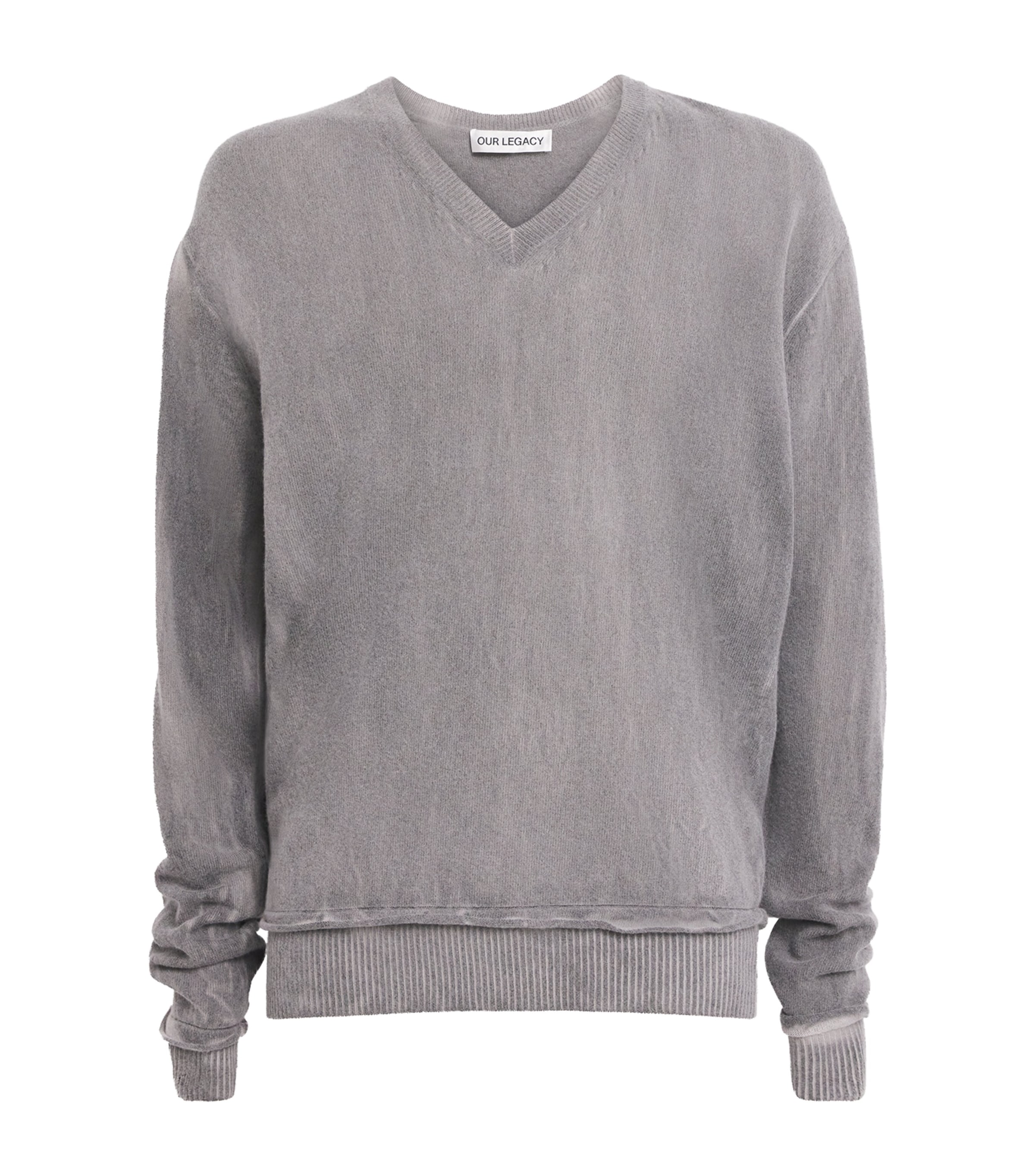 Merino Wool V-Neck Sweater