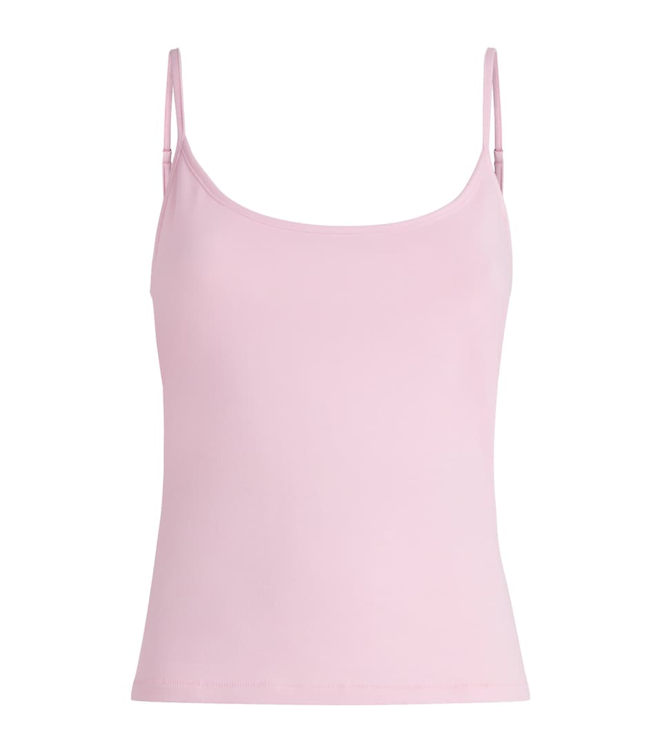 Skims Womens Stretch Cotton Cami Top Cherry Blossom