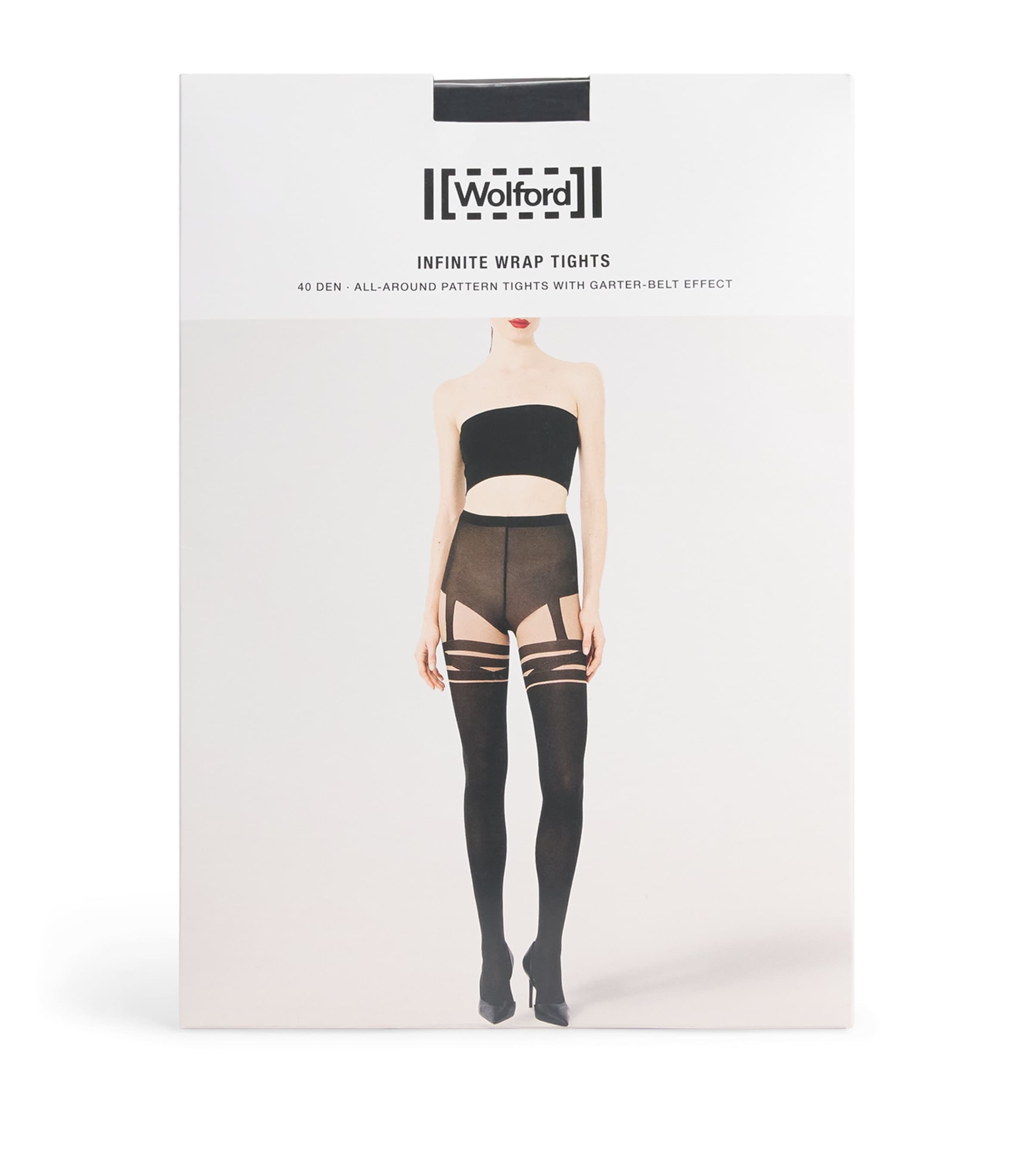 Wolford Womens Infinite Wrap 40 Tights Black