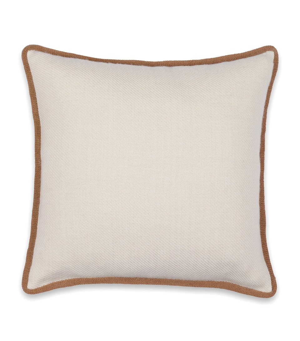 Wool Alpaca Frame Square Cushion Case (50cm x 50cm)