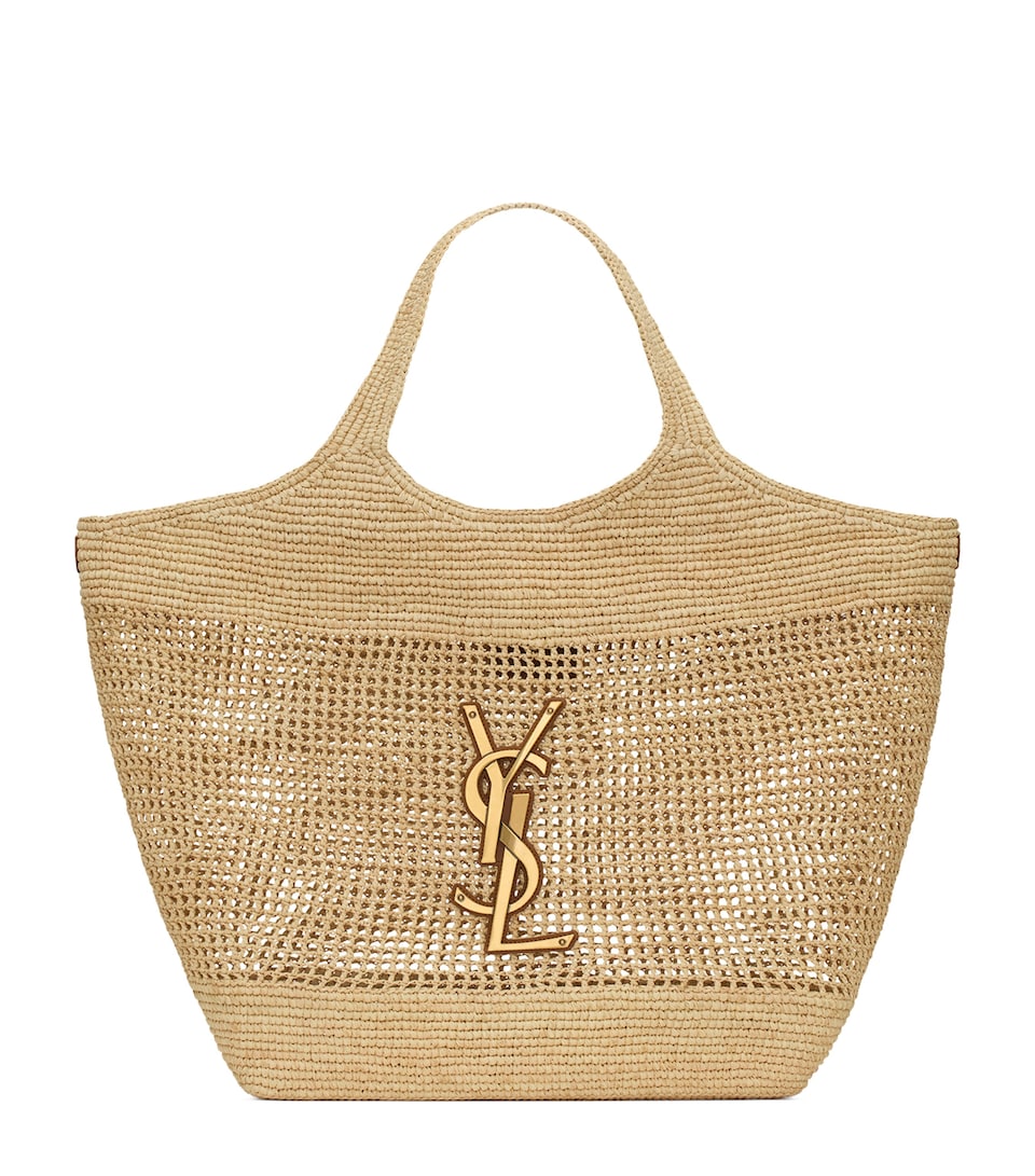 Raffia Icare Tote Bag