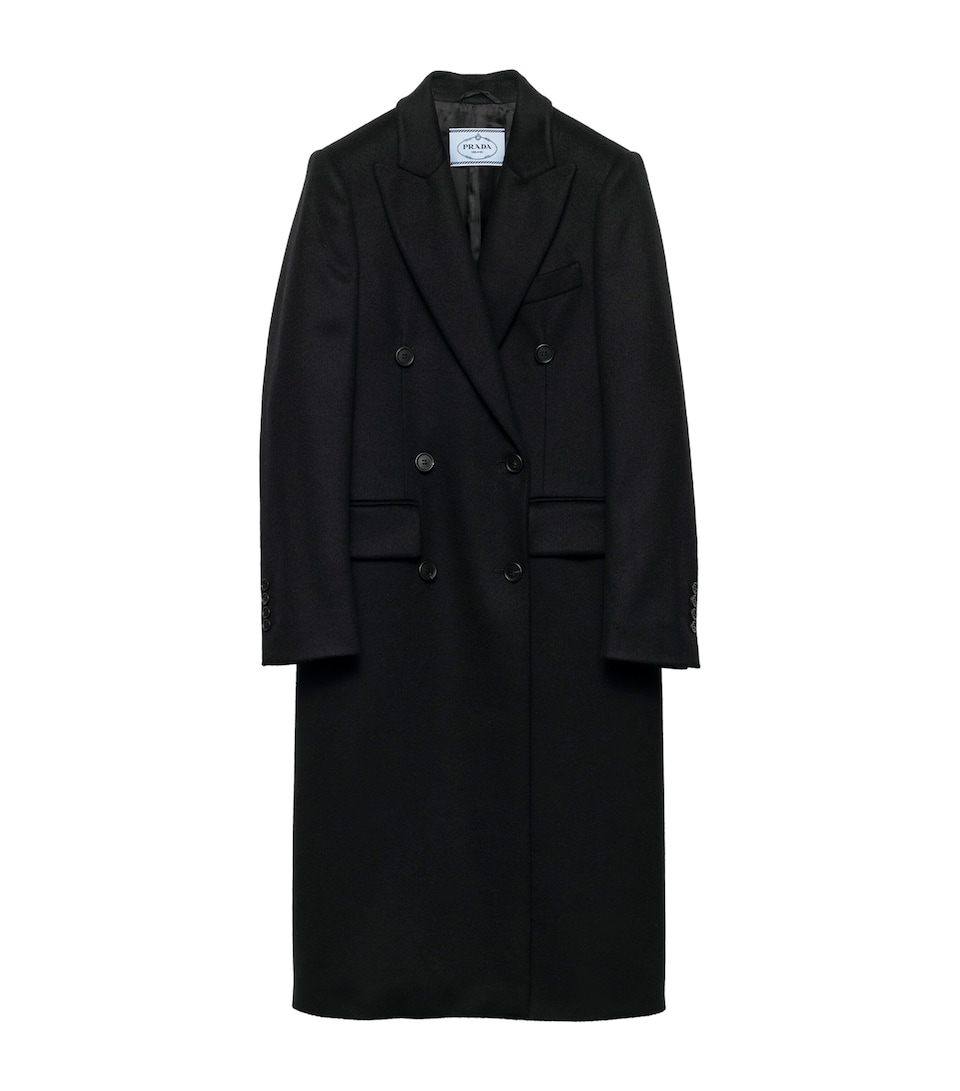 Cashmere Double-Breasted Coat