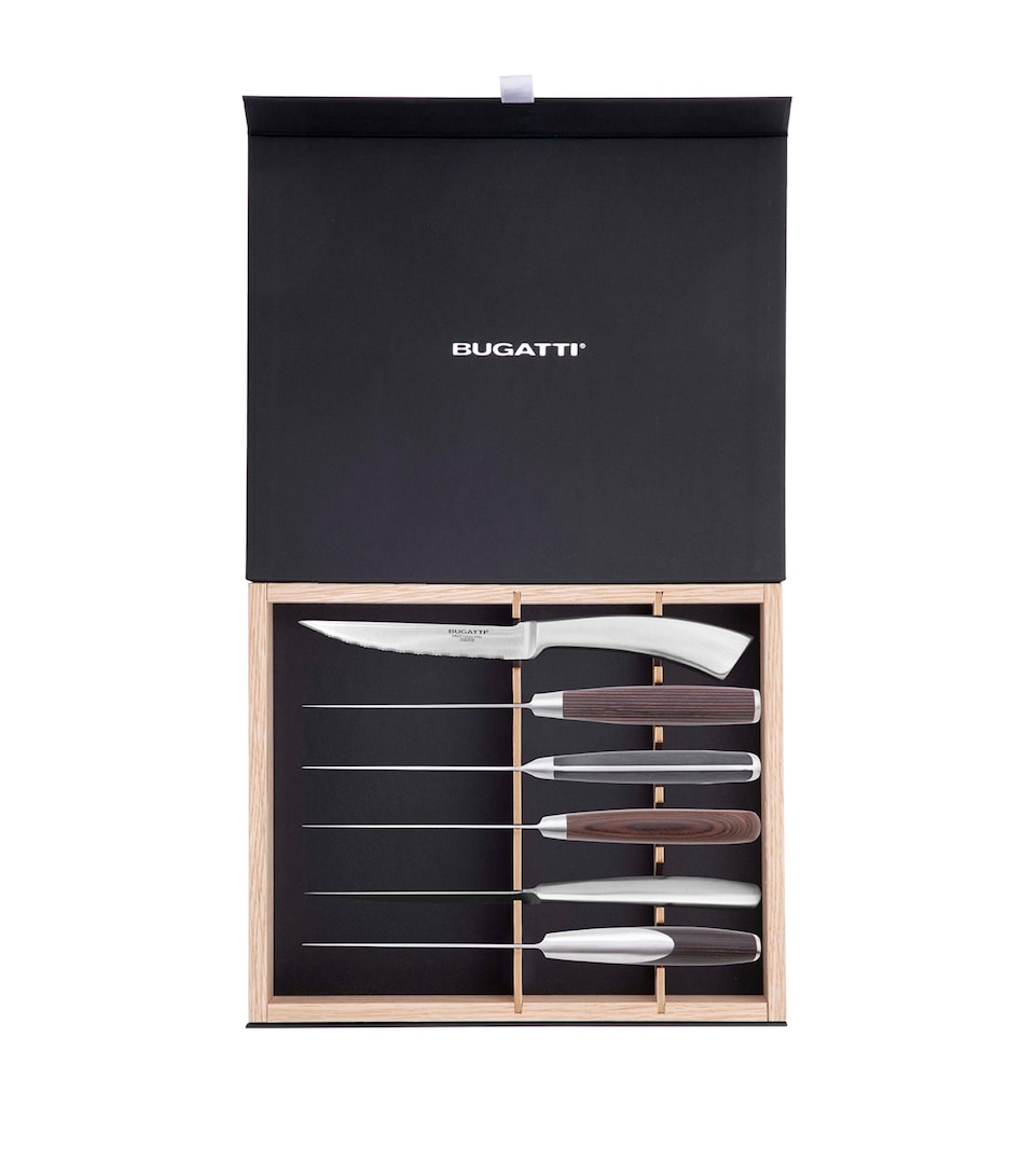 Bugatti Set of 6 Steak Knives Steak Knives Set