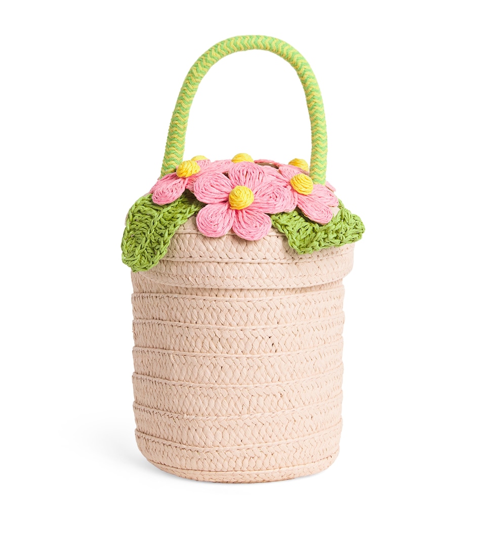 Flower Pot Basket Bag