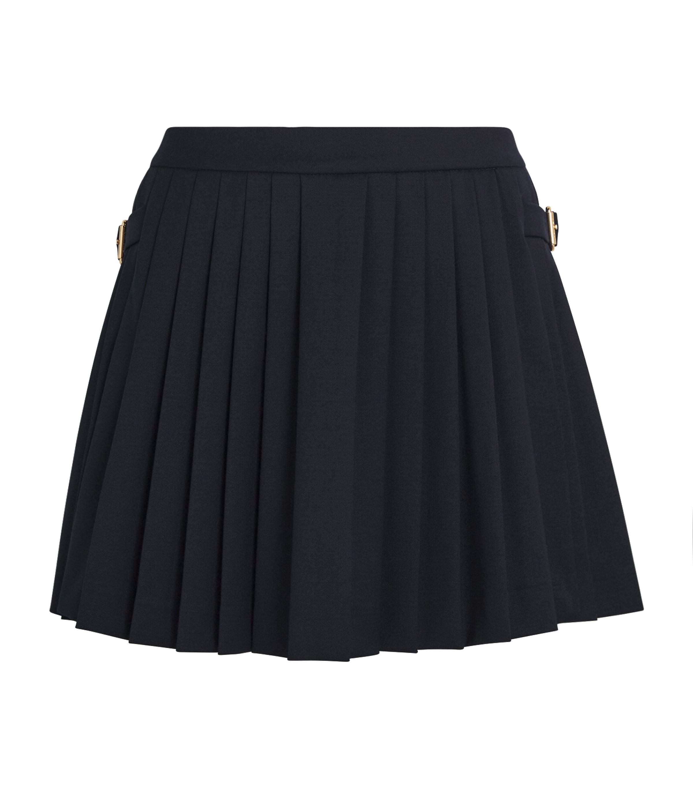 Pleated Mini Skirt