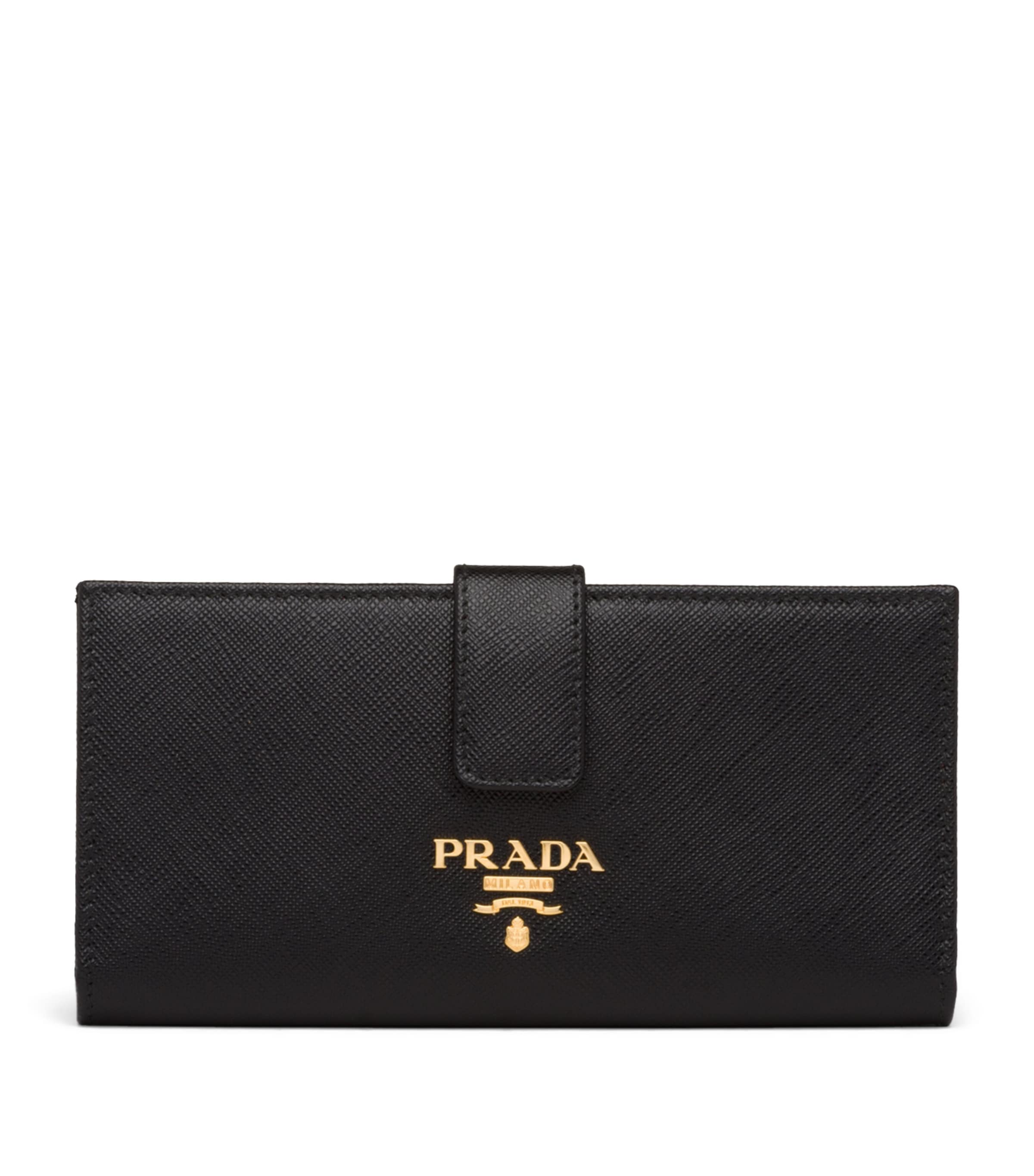 Prada Large Saffiano Leather Bifold Wallet