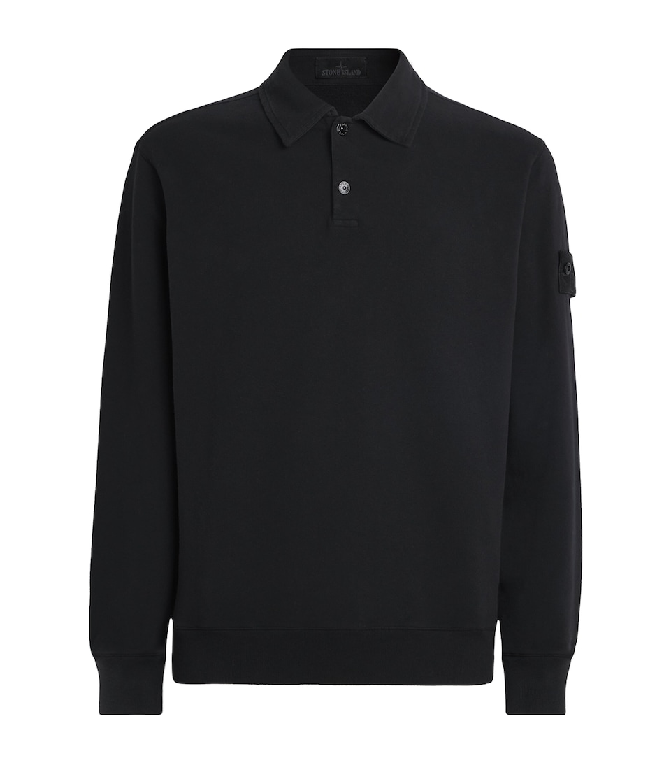 Stone Island Mens Organic Cotton Polo Shirt