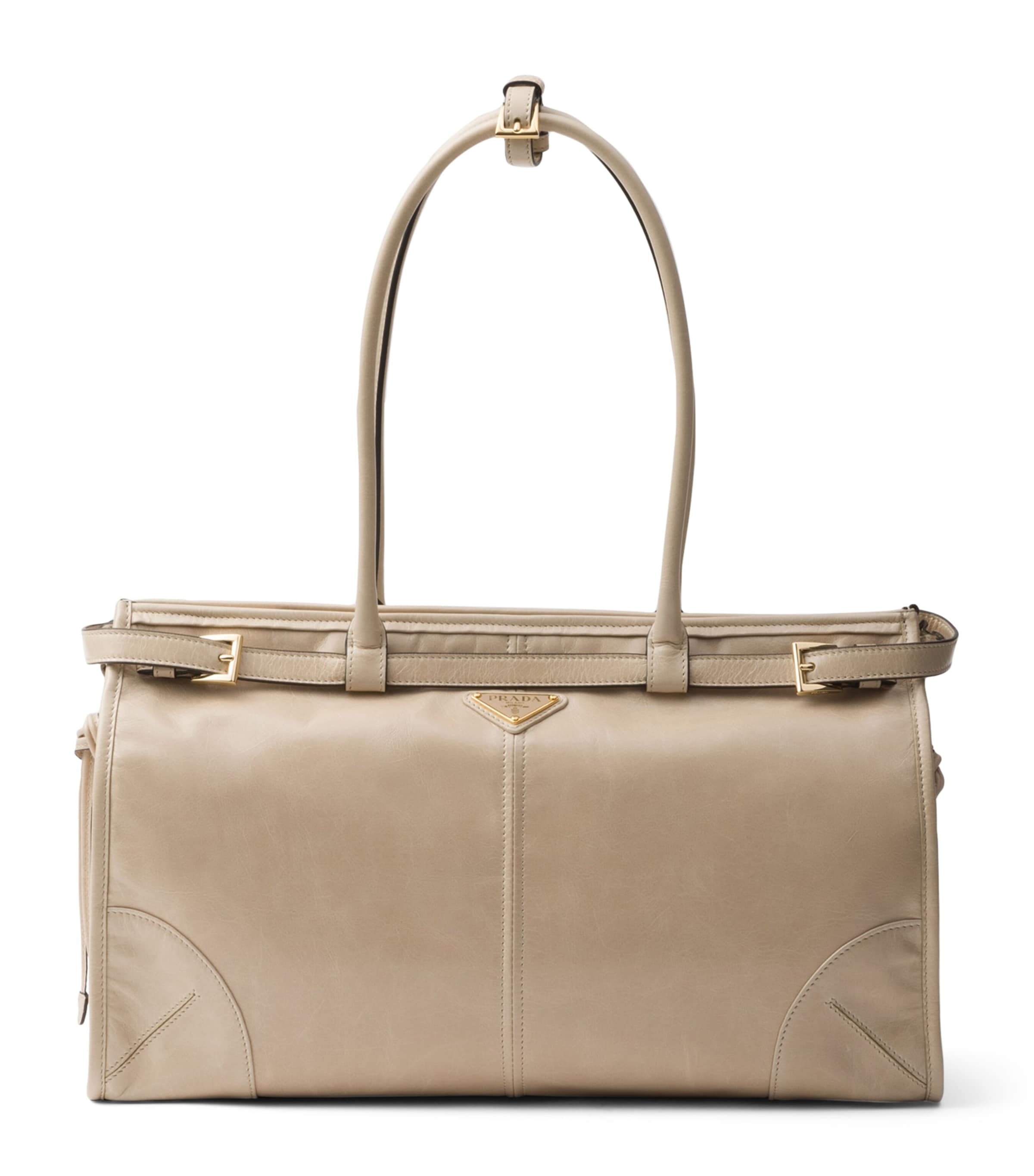 Large Leather Bonnie Shoulder Bag