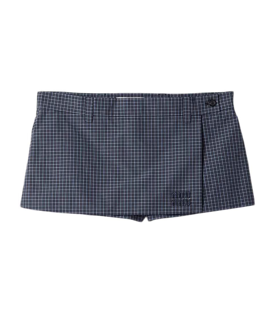 Check Mini Skort