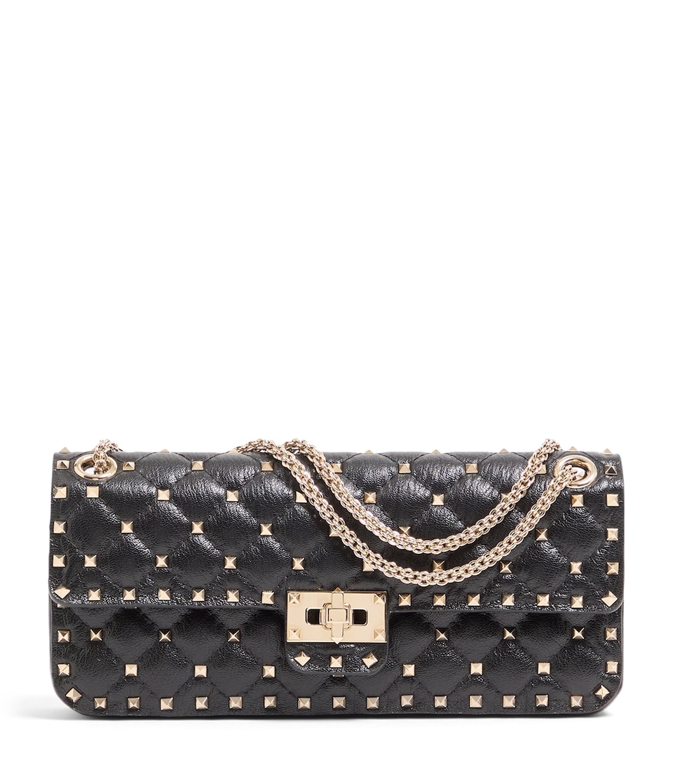 Valentino Garavani Medium Leather Rockstud Spike Shoulder Bag
