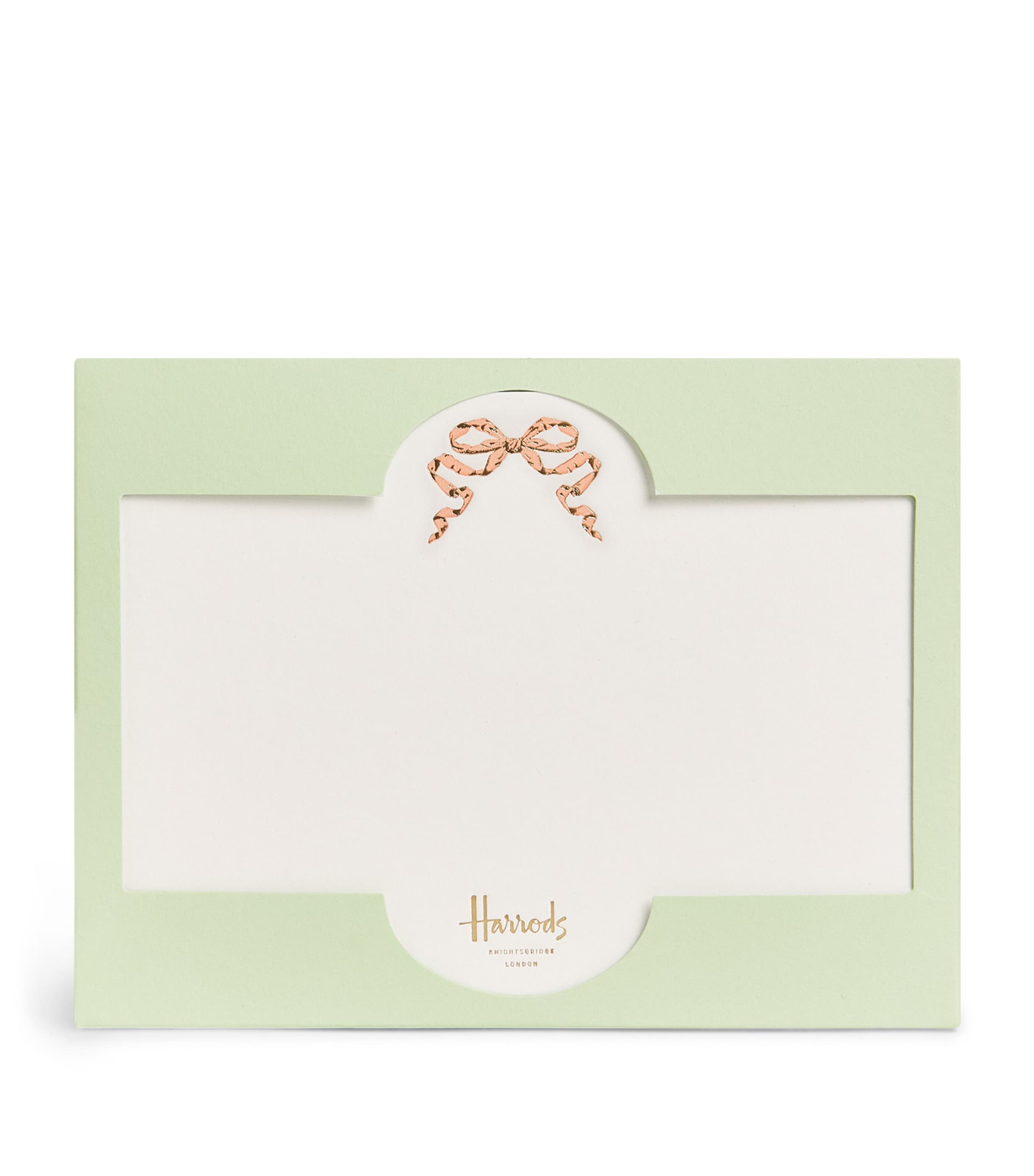 Blue Bow Cards (Pack of 10)