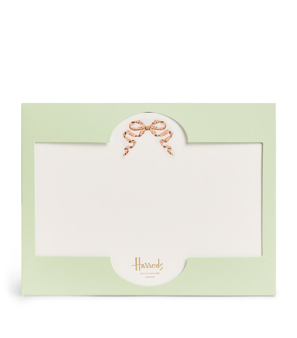 Blue Bow Cards (Pack of 10)