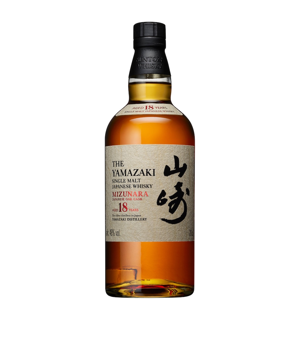 18-Year-Old Yamazaki Mizunara Single Malt Whisky (70cl)