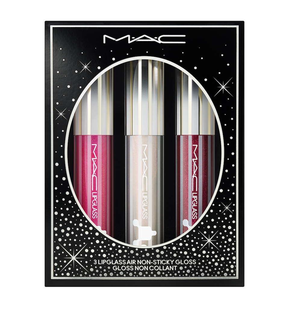 MAC Festive Affair Lipglass Air Trio Gift Set