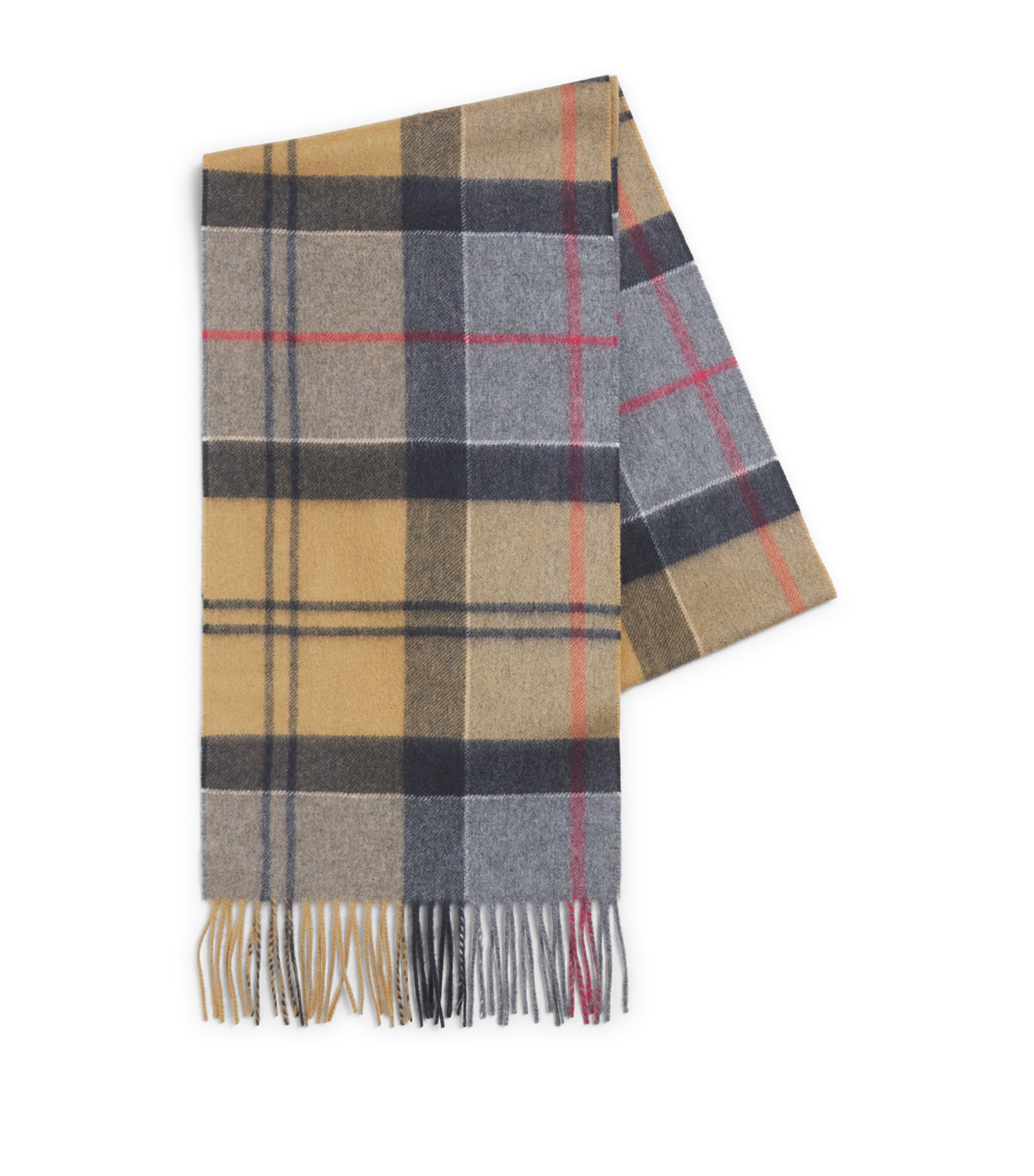 Barbour Cashmere Tartan Scarf Dress Tartan